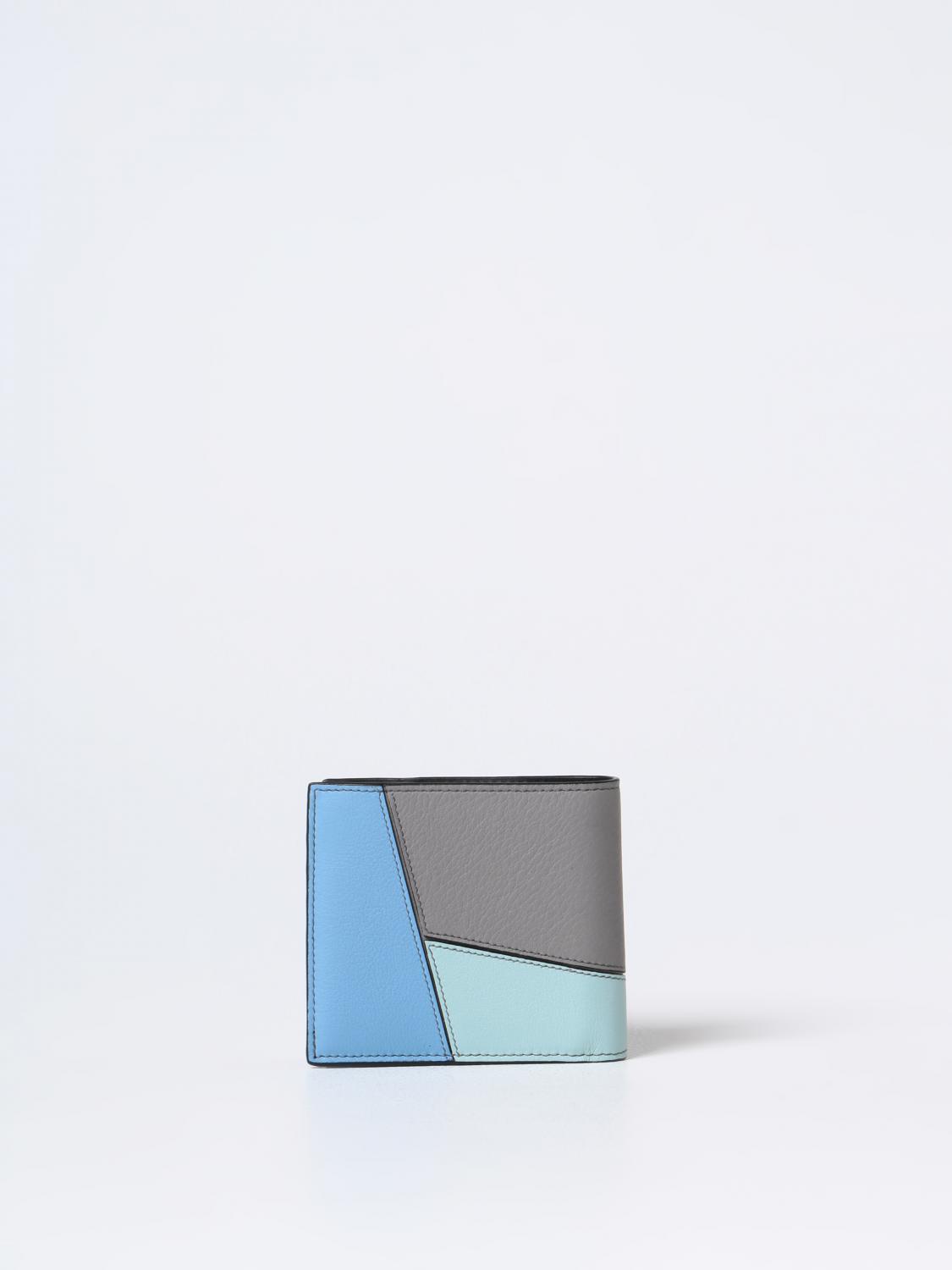 LOEWE PORTAFOGLIO: Portafoglio Puzzle Loewe in pelle, Grigio - Img 3