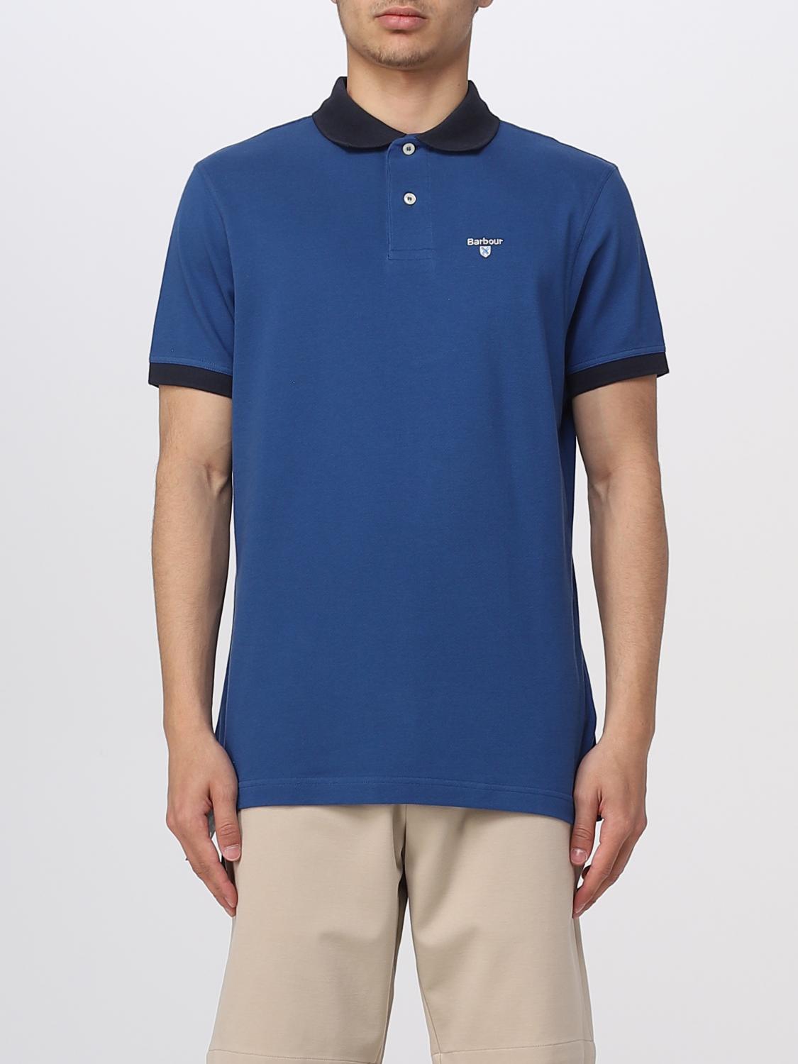 BARBOUR POLO SHIRT: Sweater men Barbour, Blue - Img 1