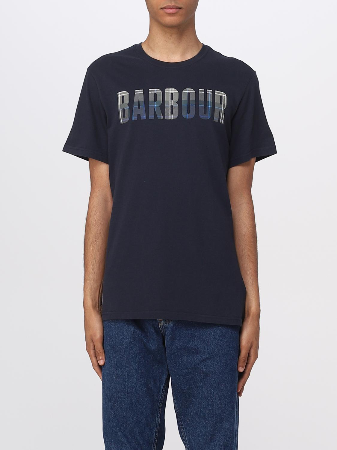 Tシャツ・カットソー BARBOUR Men T-shirt Blue MTS0502 NY31 BARBOUR: T-shirt men - Blue | Barbour t-shirt MTS0960 online