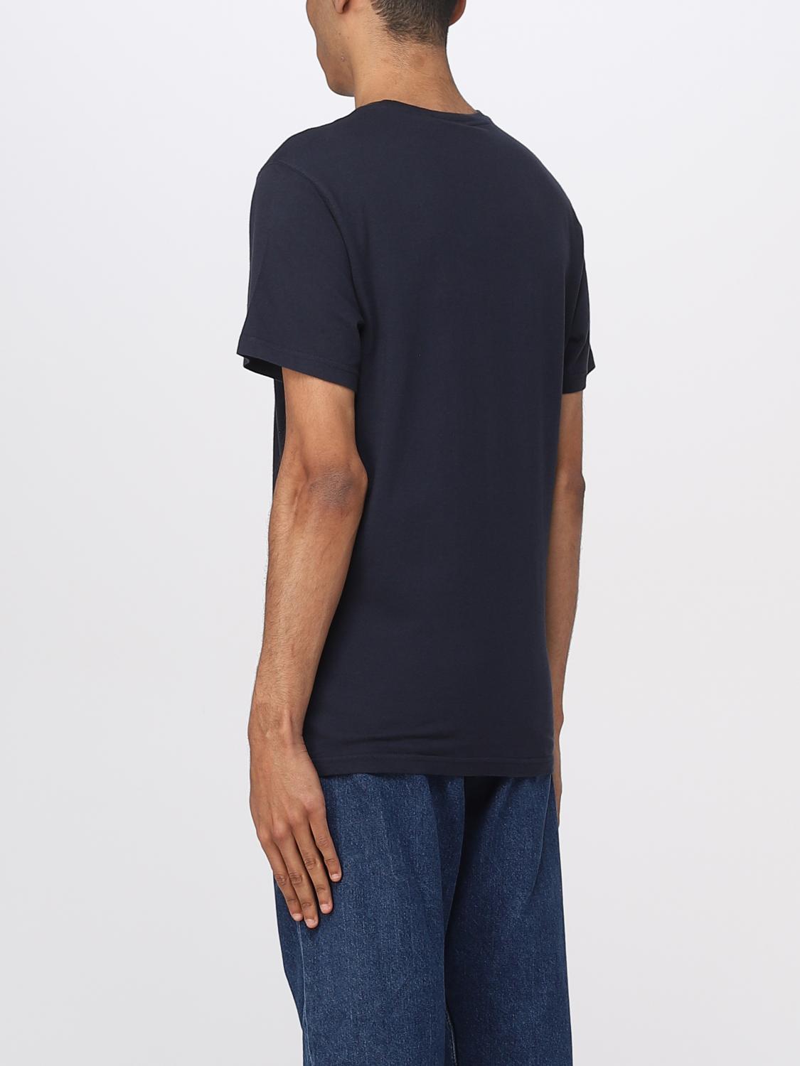 Tシャツ・カットソー BARBOUR Men T-shirt Blue MTS1416 BL45 BARBOUR: T-shirt men - Blue | Barbour t-shirt MTS0960 online