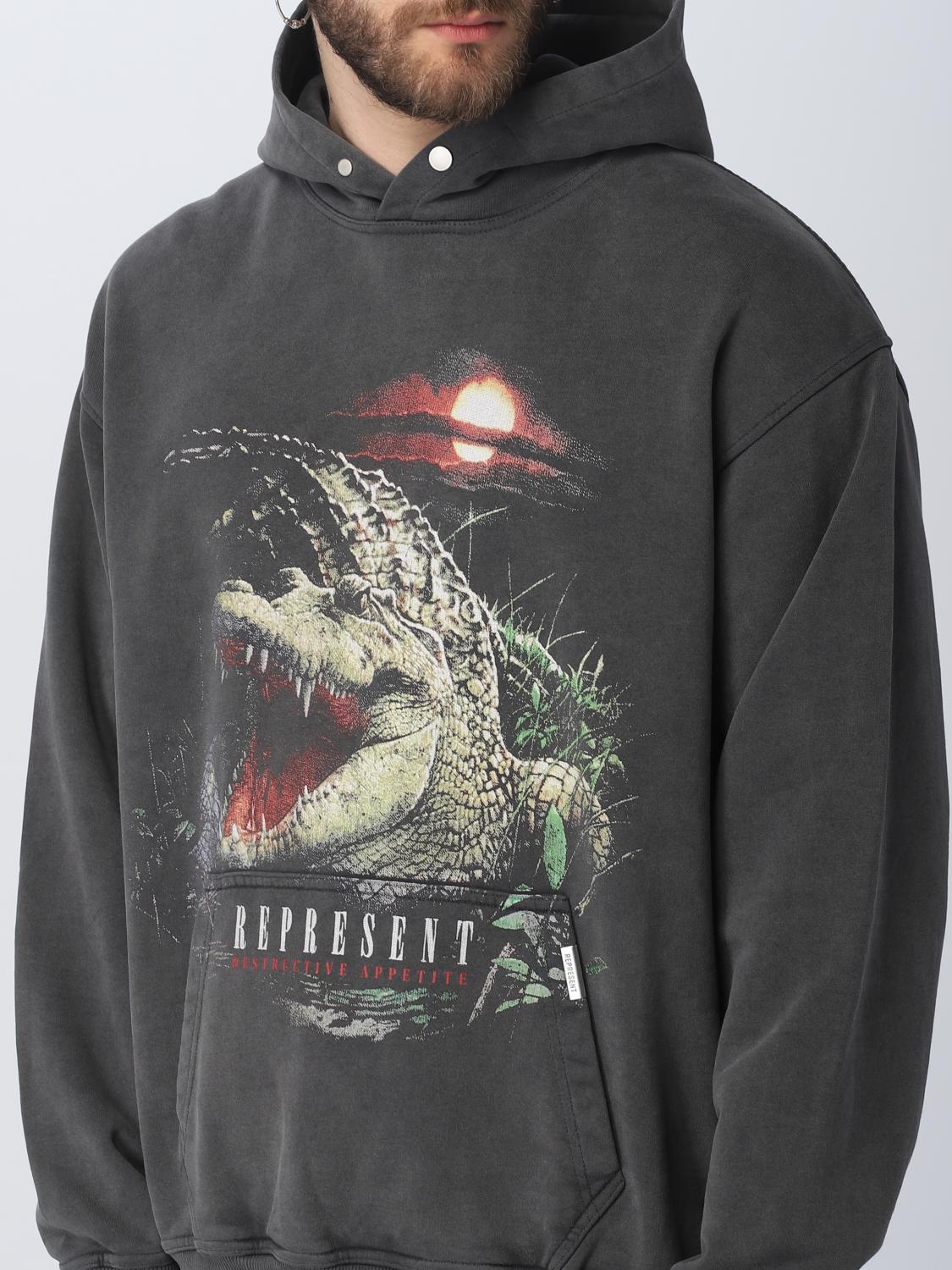 REPRESENT SWEATSHIRT: Sweatshirt herren Represent, Grau - Img 3