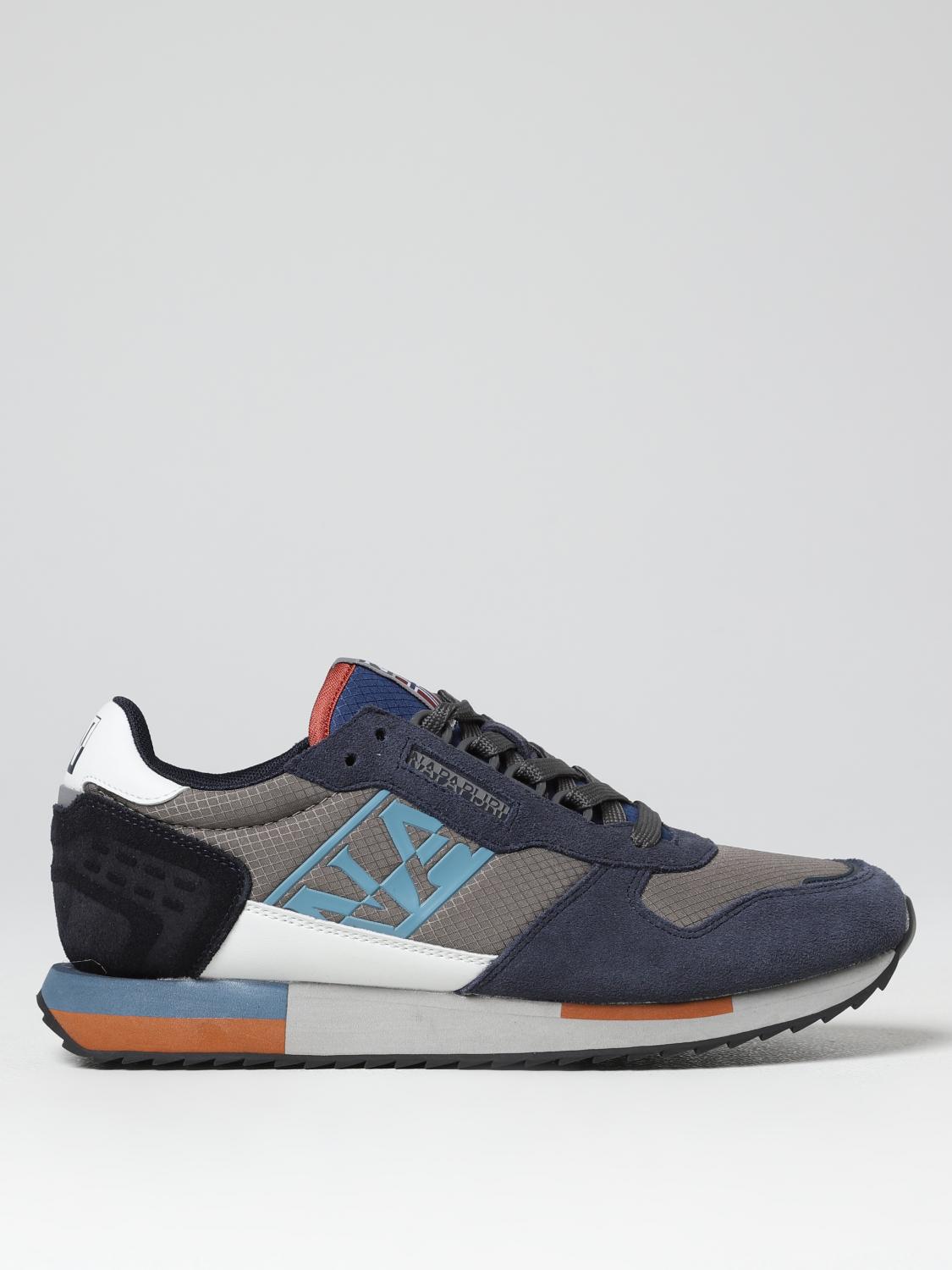 NAPAPIJRI Chaussures homme Bleu Baskets Napapijri NP0A4G89 en ligne sur GIGLIO.COM