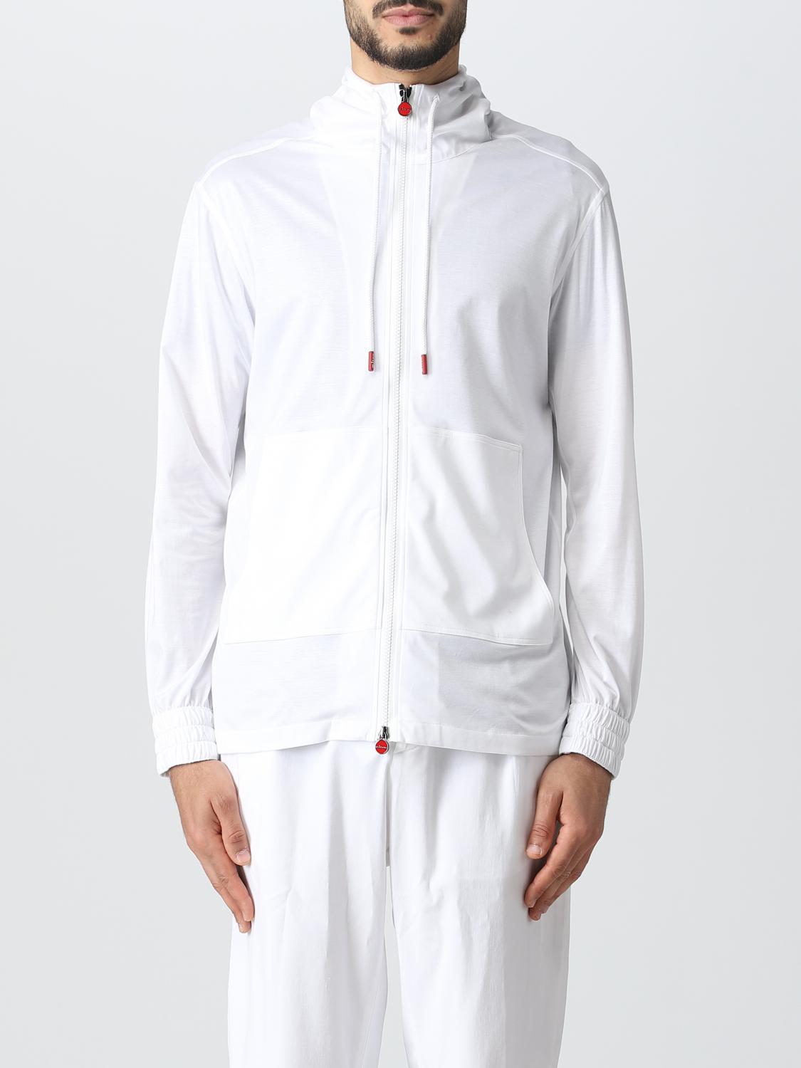 KITON SUDADERA: Sudadera hombre Kiton, Blanco - Img 1