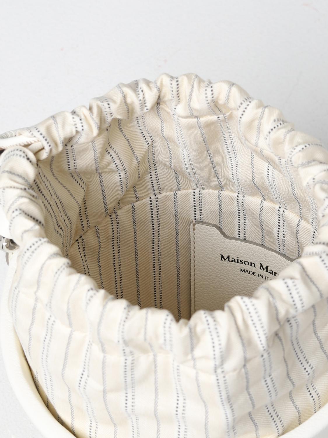 バッグ・カバンその他 MAISON MARGIELA Woman Mini bag White SB1WG0029P5352 T1003 Maison Margiela Outlet: Shoulder bag woman - White | Maison