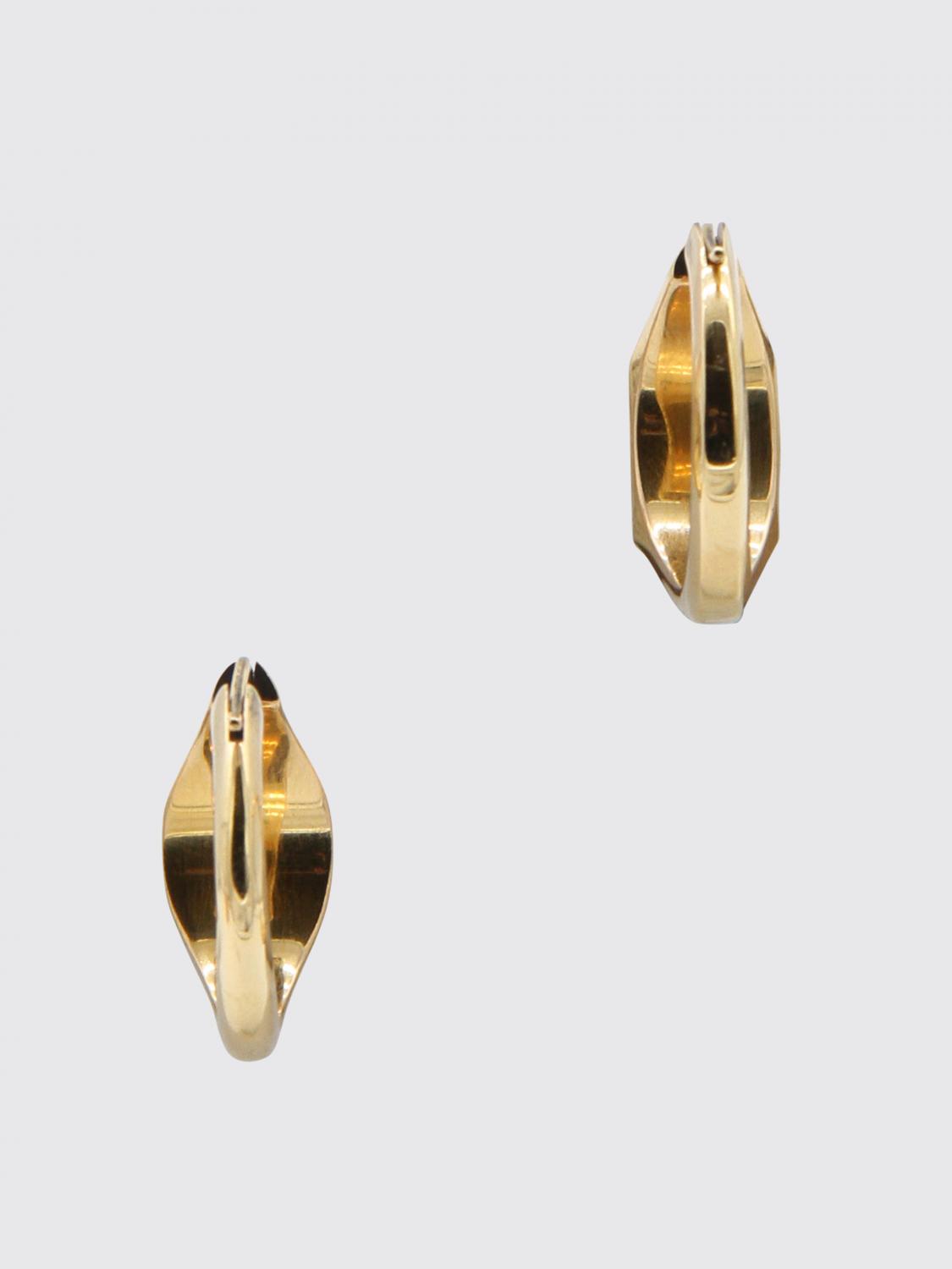MCQUEEN GIOIELLO: Orecchini McQueen in metallo, Oro - Img 2