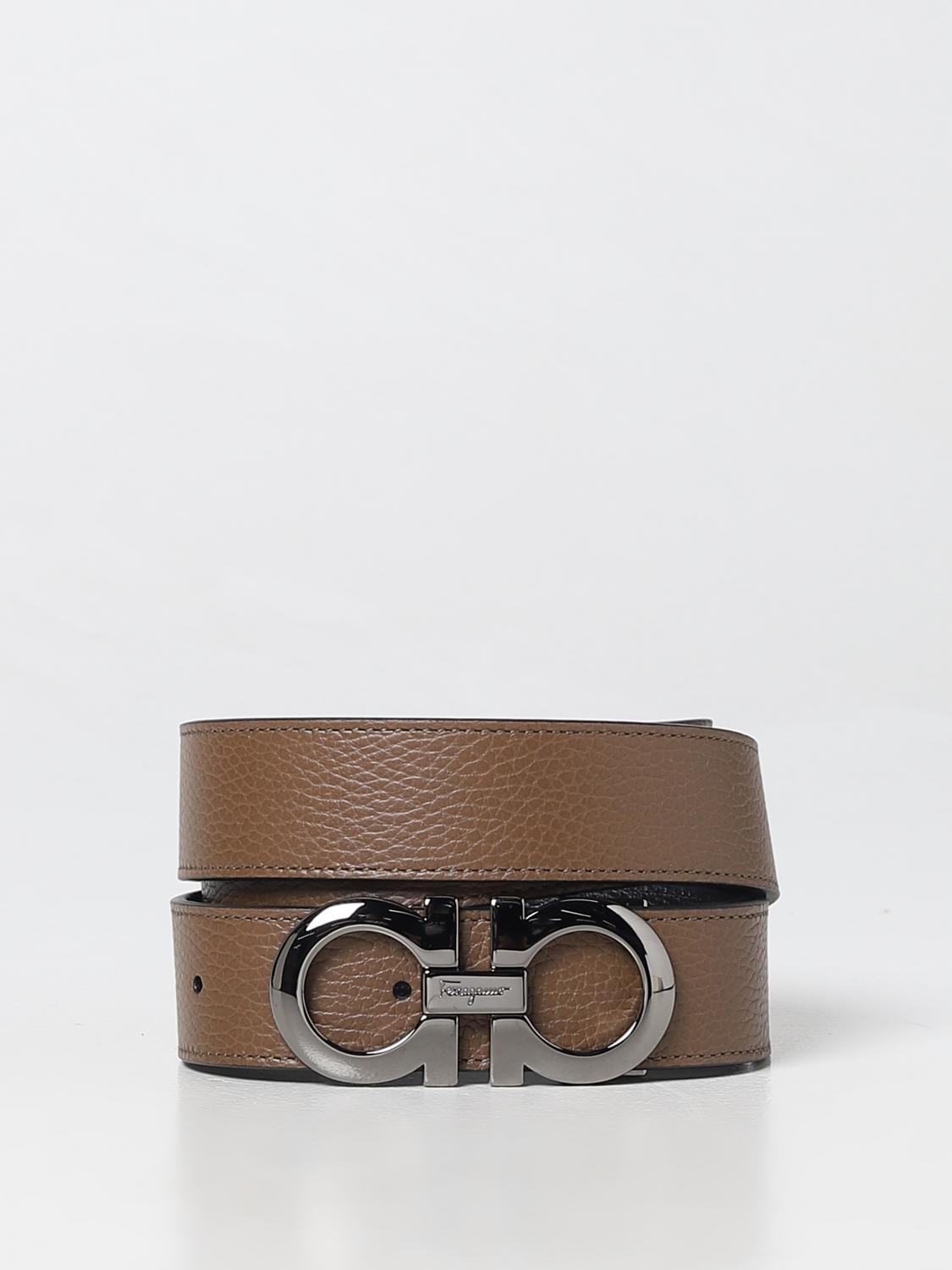 Ferragamo Belt men - Brown | 675542 705614 | GIGLIO.COM