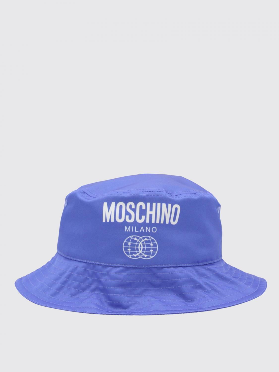 MOSCHINO COUTURE HAT: Hat men Moschino Couture, Blue - Img 1