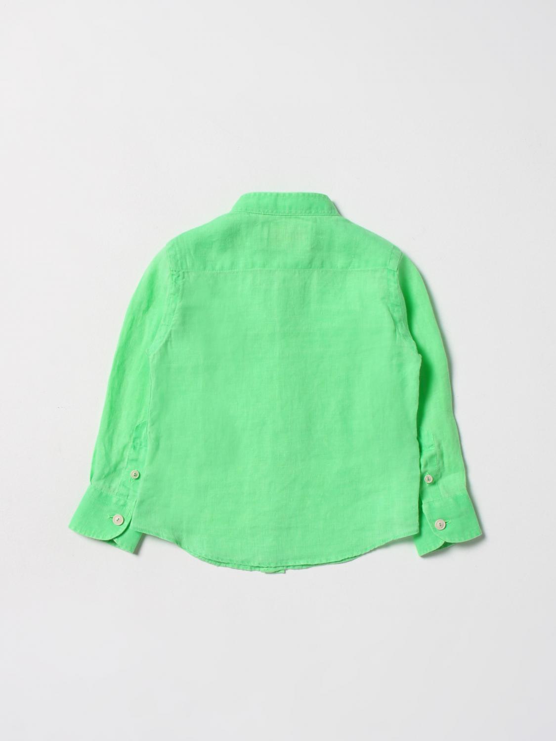 MC2 SAINT BARTH CAMISA: Camisa niños Mc2 Saint Barth, Verde - Img 2