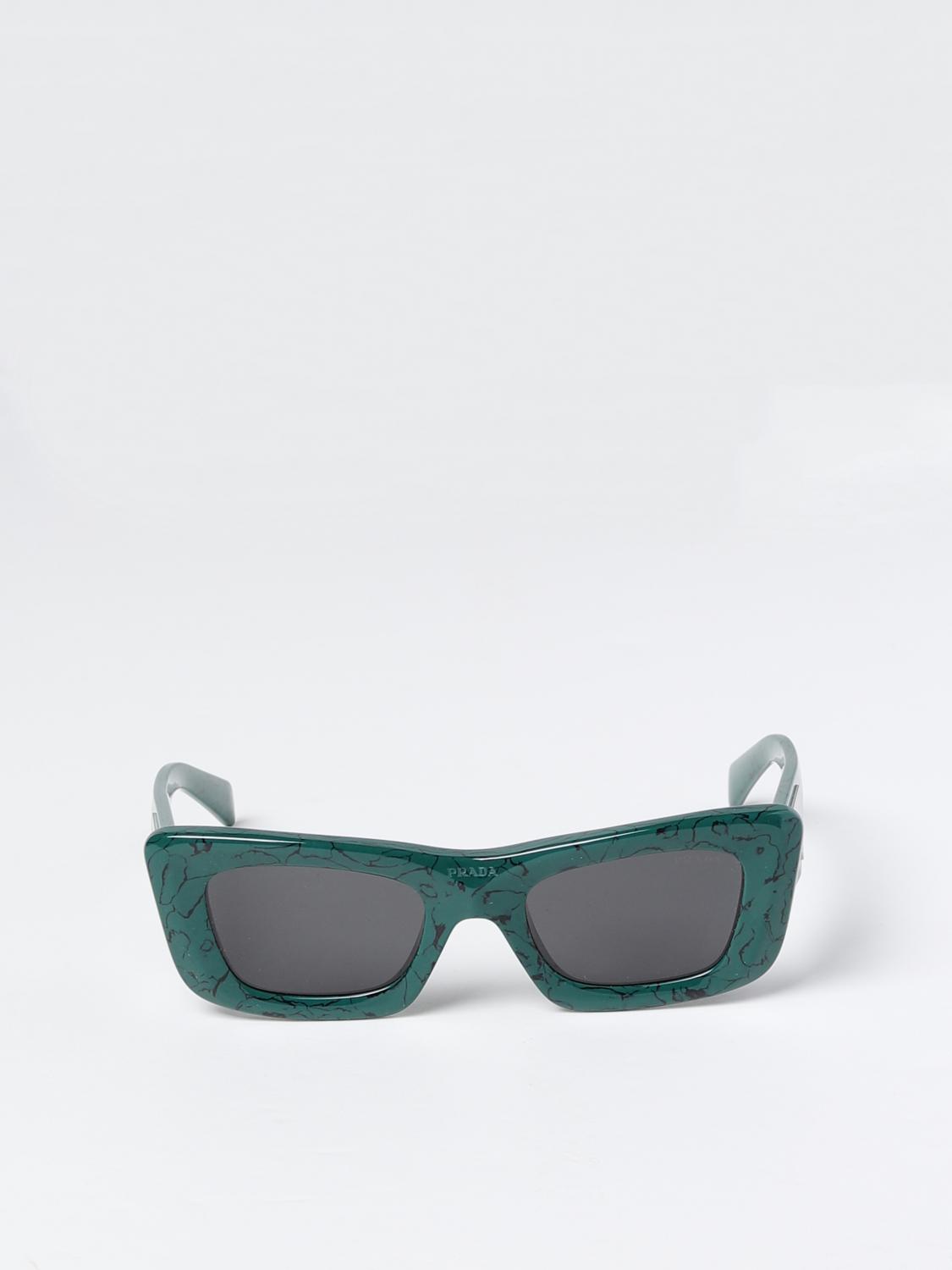 Prada Солнцезащитные очки Женское - Зеленый | SPR 13Z | GIGLIO.COM