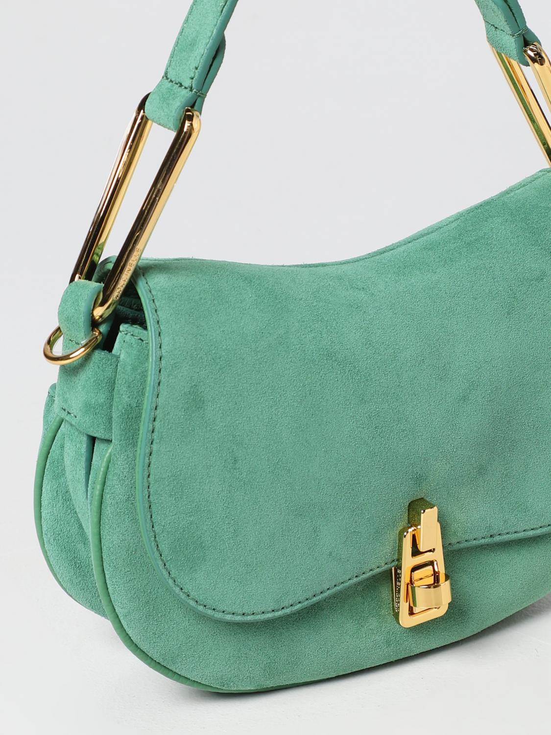 COCCINELLE MINI BAG: Shoulder bag woman Coccinelle, Green - Img 3
