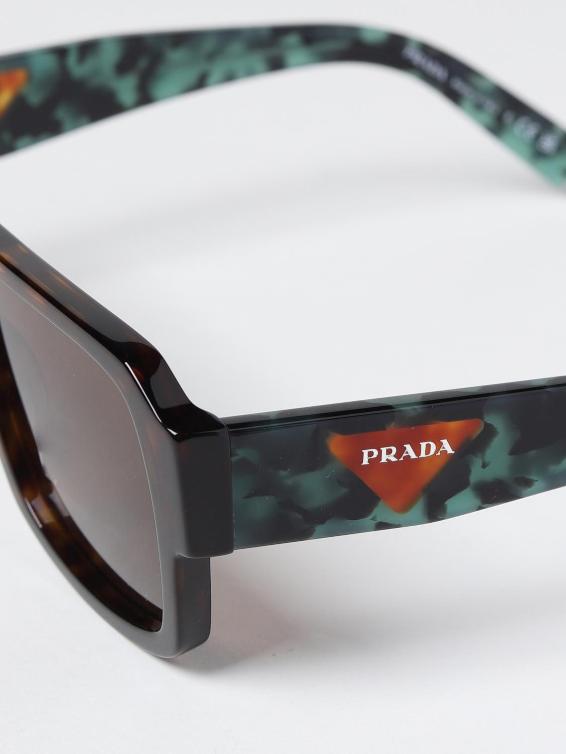 PRADA SONNENBRILLE: Sonnenbrillen damen Prada, Braun - Img 4