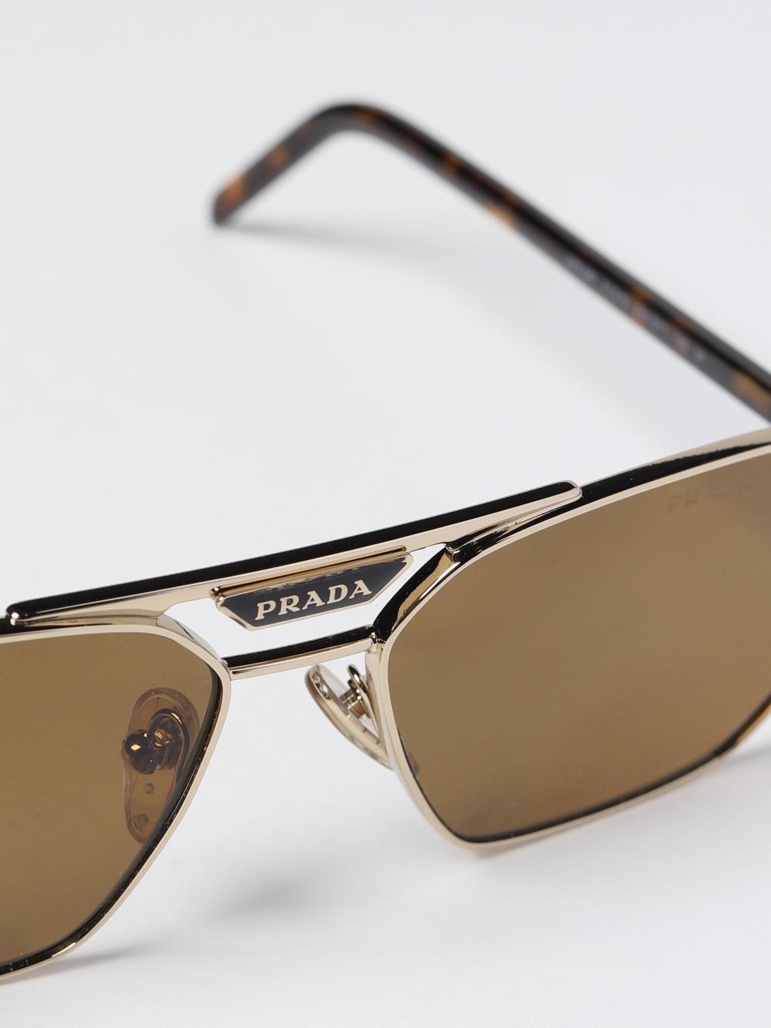 Prada サングラス メンズ - ブラウン | SPR 58Y | GIGLIO.COM