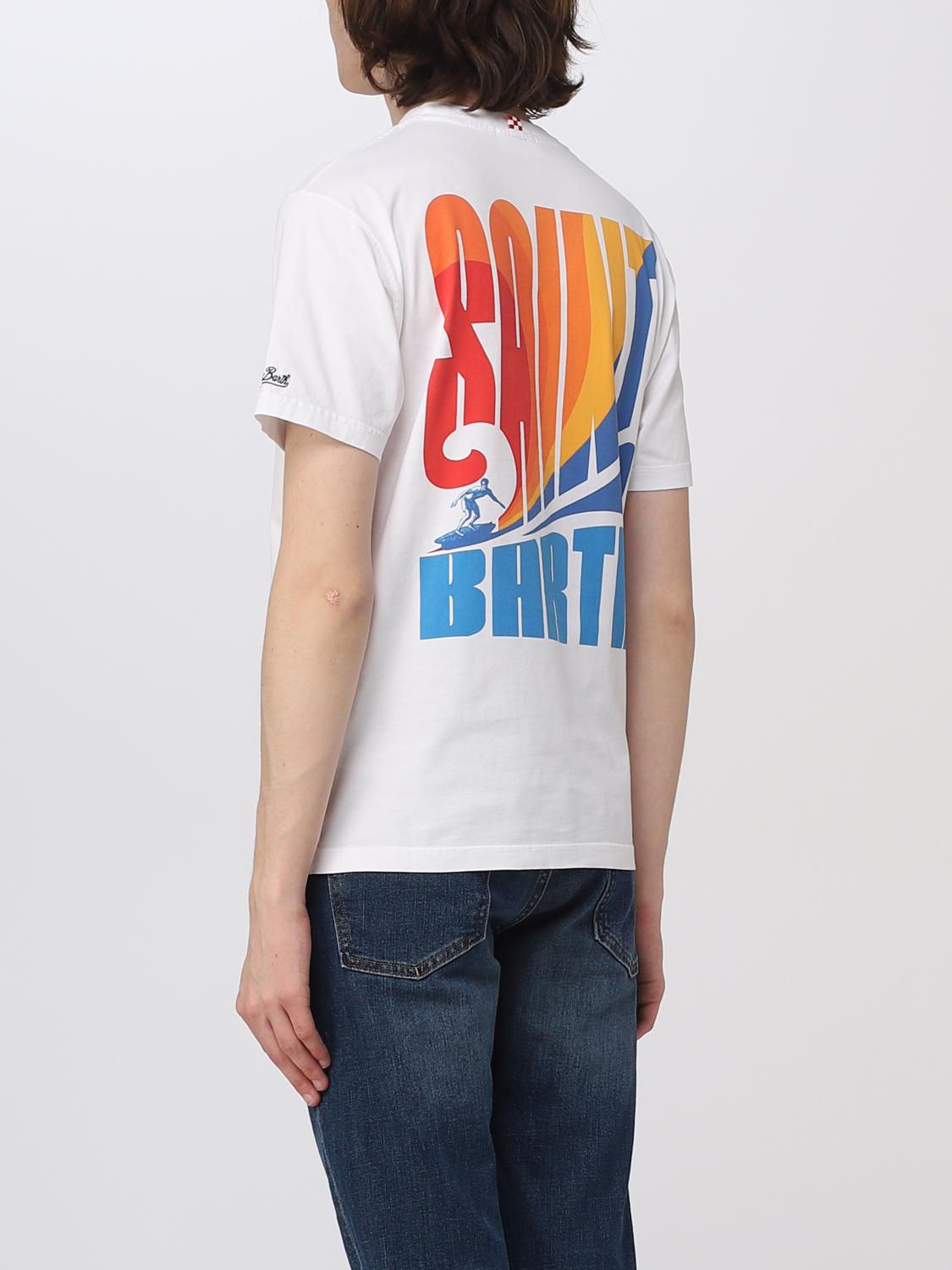 MC2 SAINT BARTH T-SHIRT: T-shirt men Mc2 Saint Barth, White - Img 2