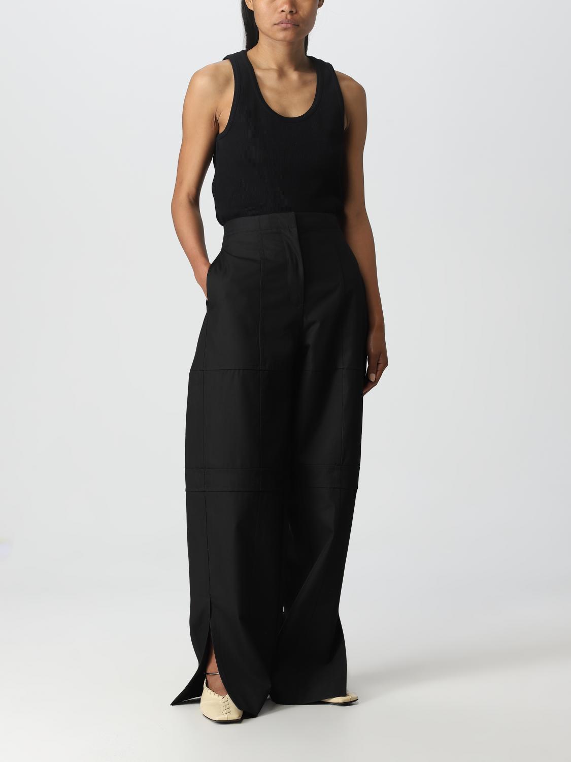 パンツ JIL SANDER Women Straight Pants J03KA0178J65112001 Black Jil Sander Outlet: Pants woman - Black | Jil Sander pants