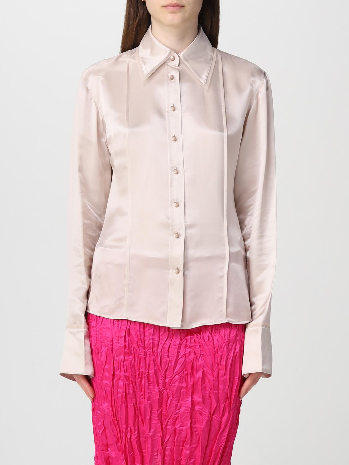 ACNE STUDIOS HEMDBLUSE: Hemdbluse damen Acne Studios, Beige - Img 1