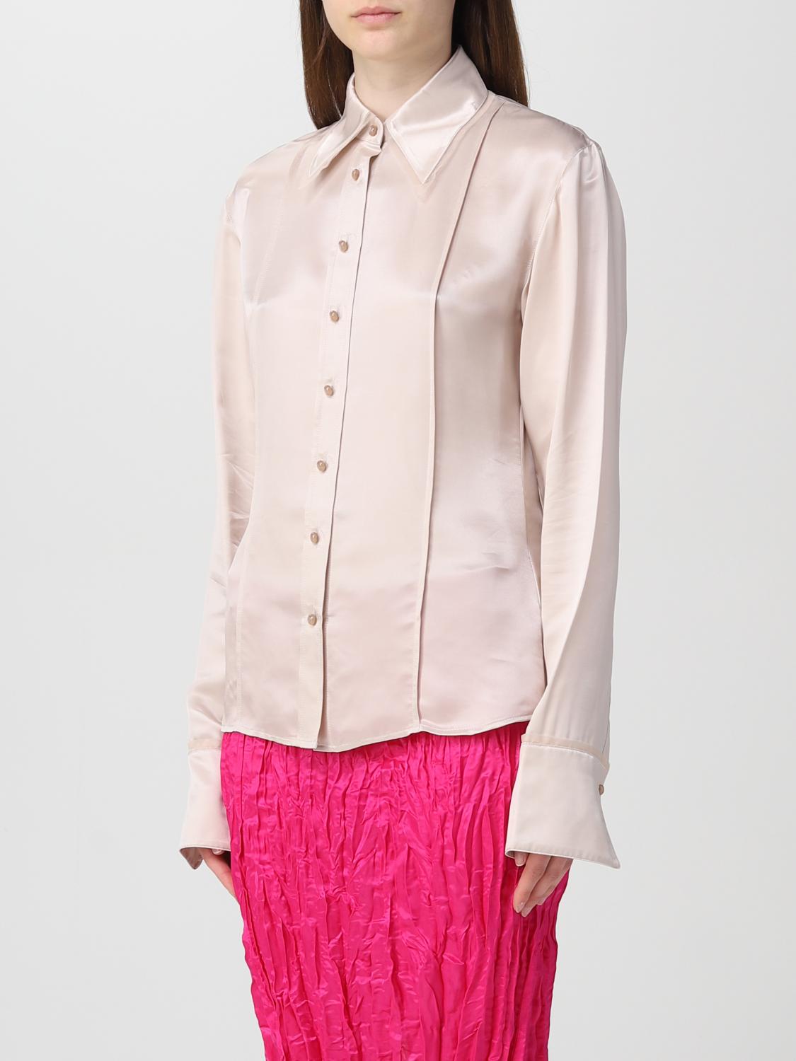 ACNE STUDIOS HEMDBLUSE: Hemdbluse damen Acne Studios, Beige - Img 4