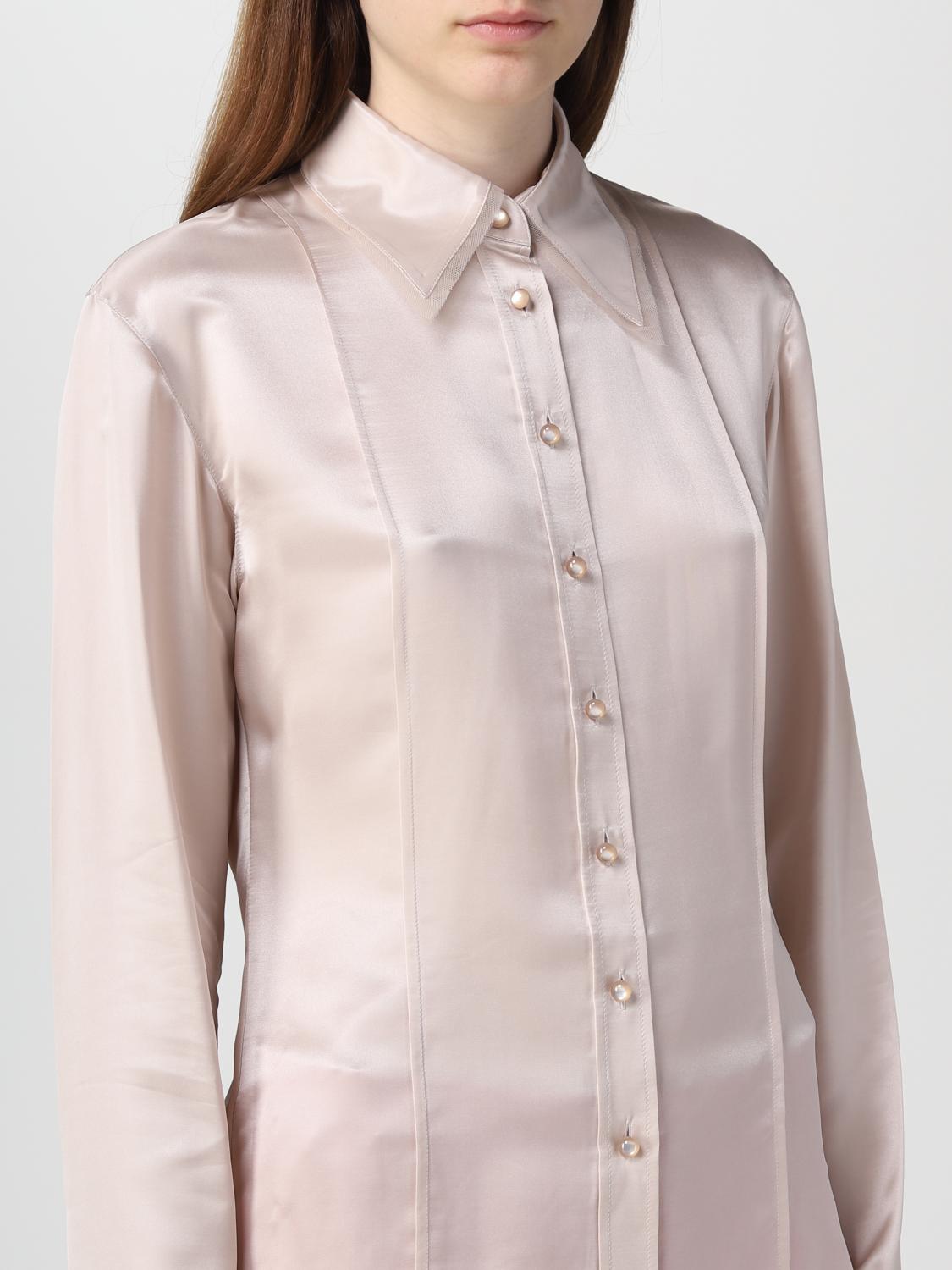 ACNE STUDIOS HEMDBLUSE: Hemdbluse damen Acne Studios, Beige - Img 5