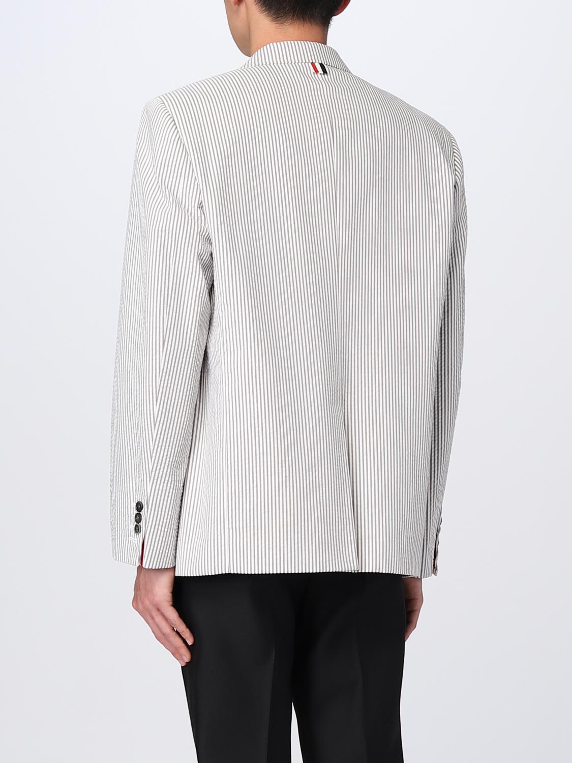 THOM BROWNE GIACCA: Giacca uomo Thom Browne, Grigio - Img 3