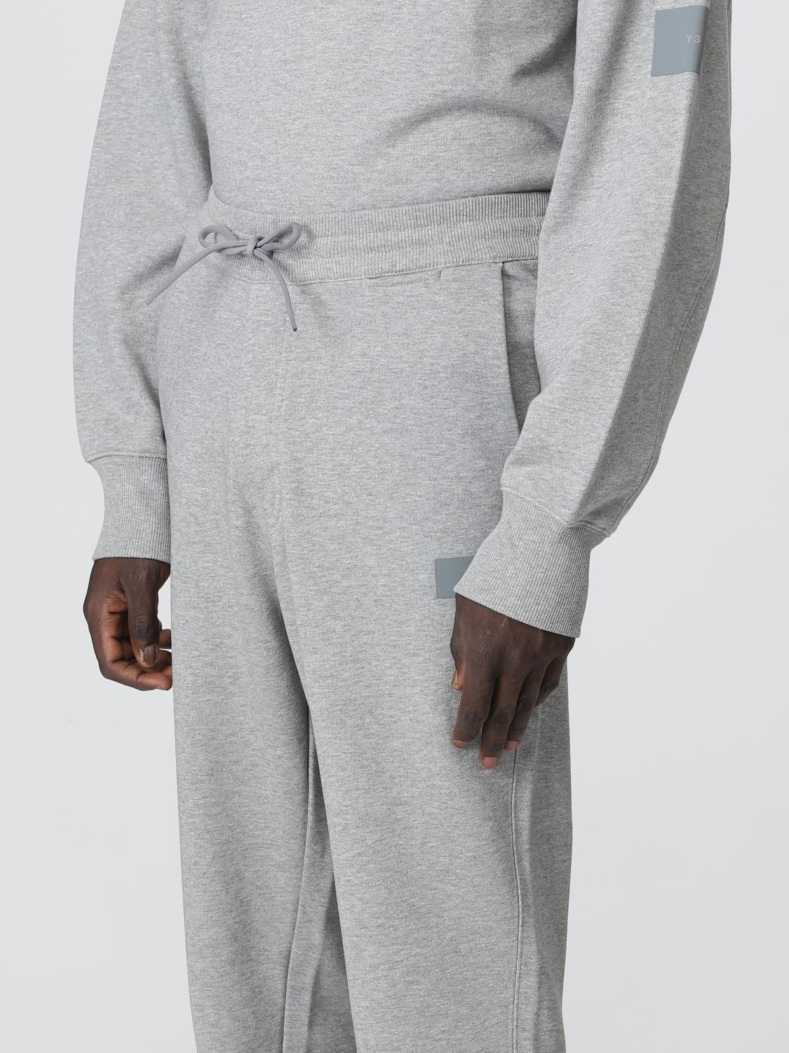 Y-3 PANTS: Pants men Y-3, Grey - Img 4
