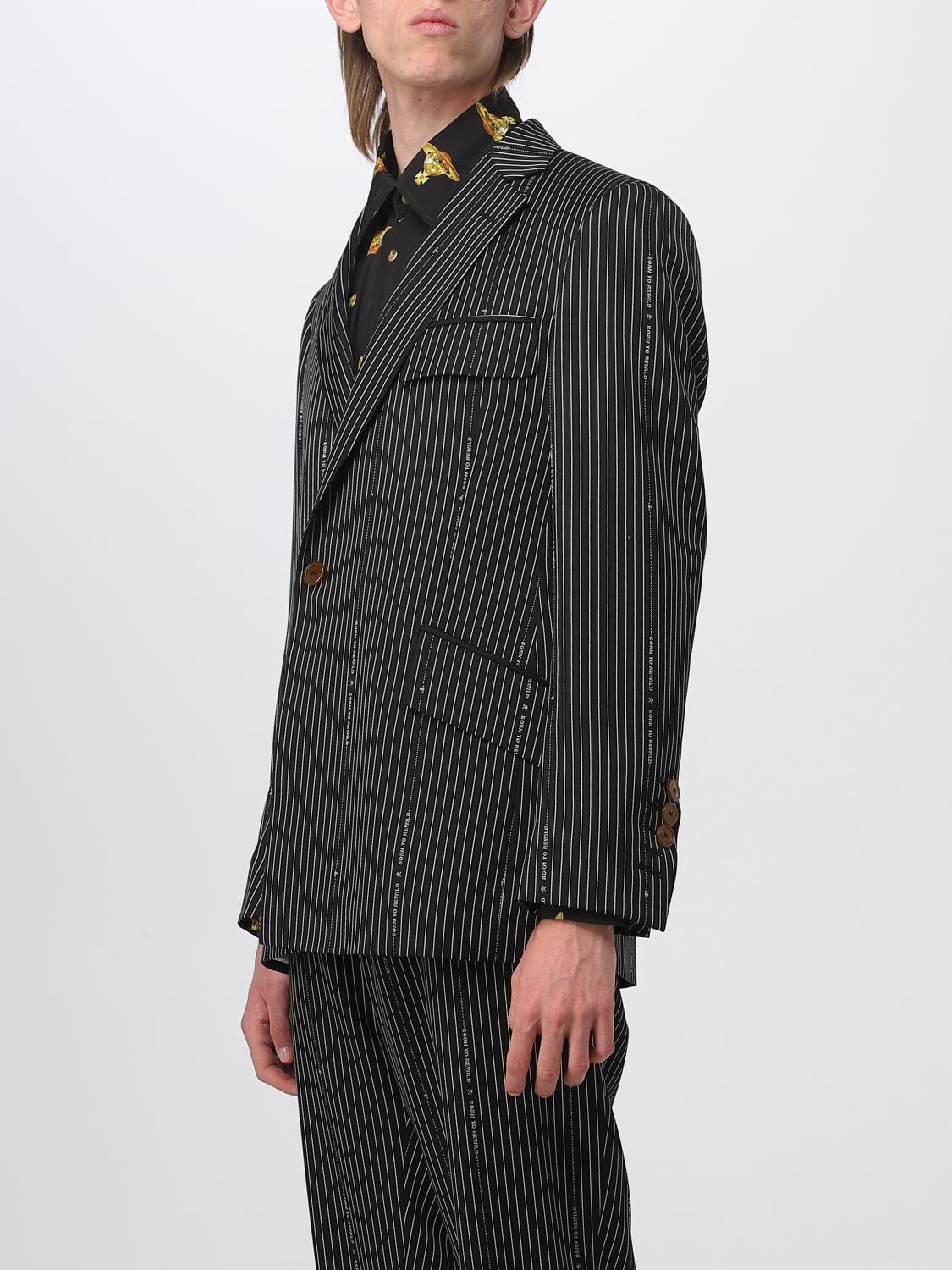 VIVIENNE WESTWOOD BLAZER: Blazer homme Vivienne Westwood, Noir - Img 4