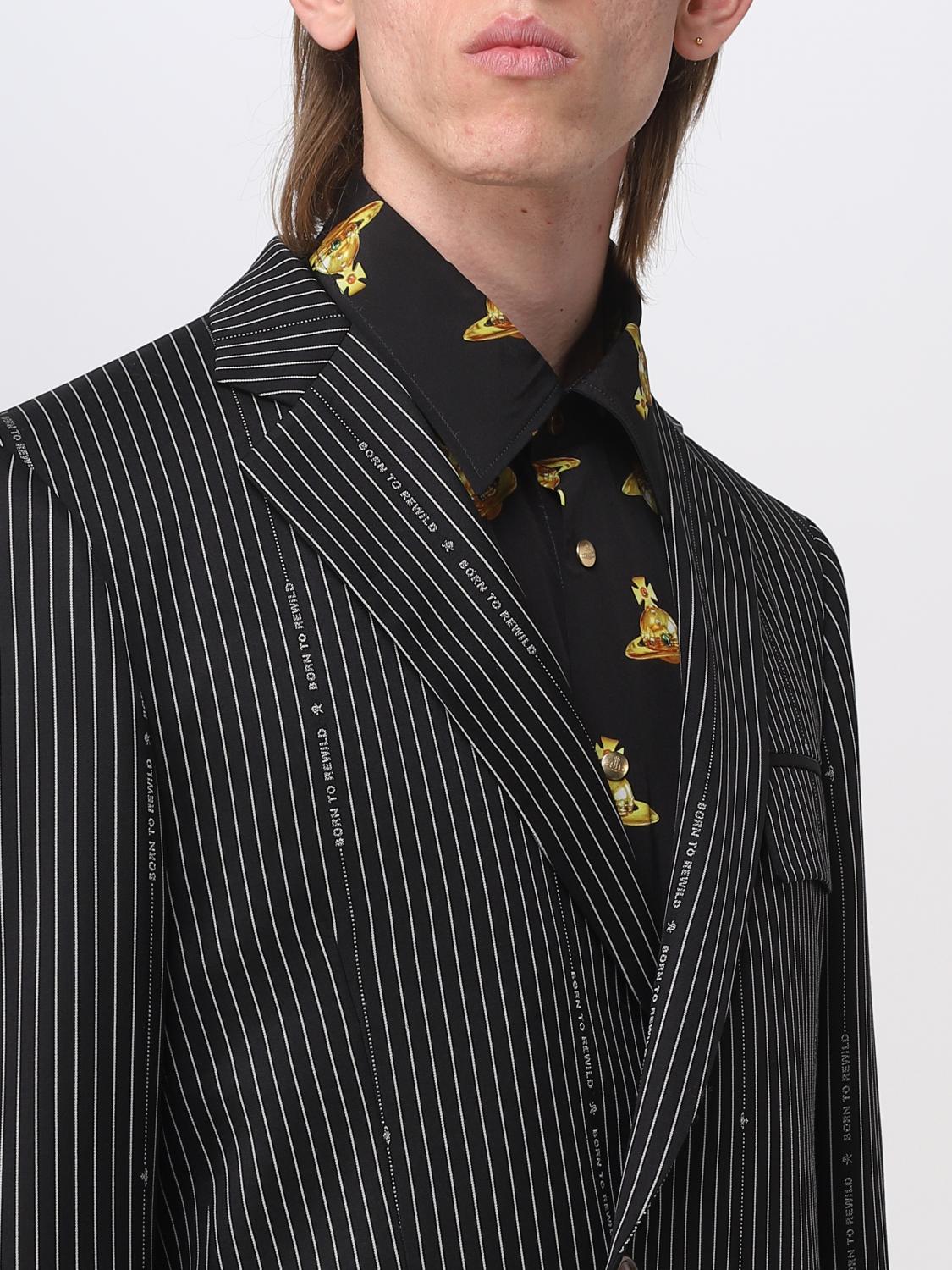 VIVIENNE WESTWOOD BLAZER: Blazer homme Vivienne Westwood, Noir - Img 5