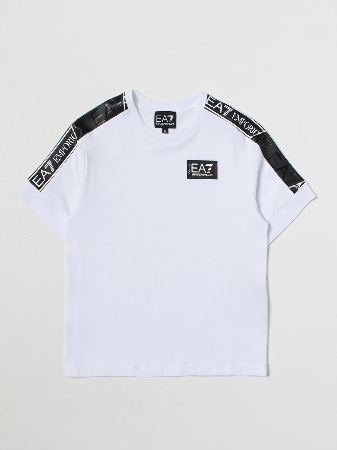 EA7 CAMISETA: Camiseta niños Ea7, Blanco - Img 1