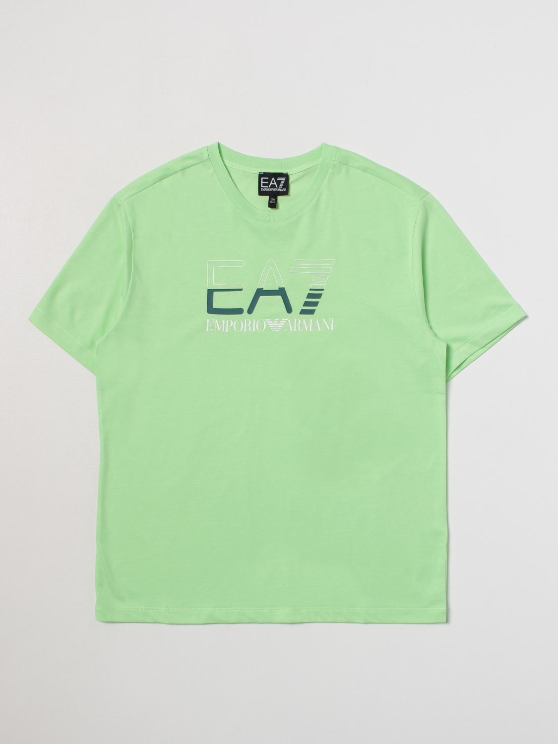 EA7 T-SHIRT: T-shirt kinder Ea7, Grün - Img 1