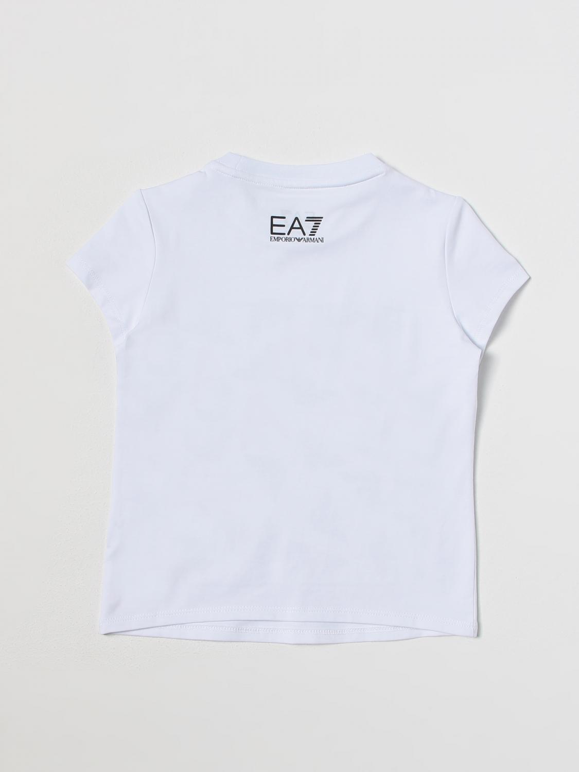 EA7 CAMISETA: Camisetas niños Ea7, Blanco - Img 2