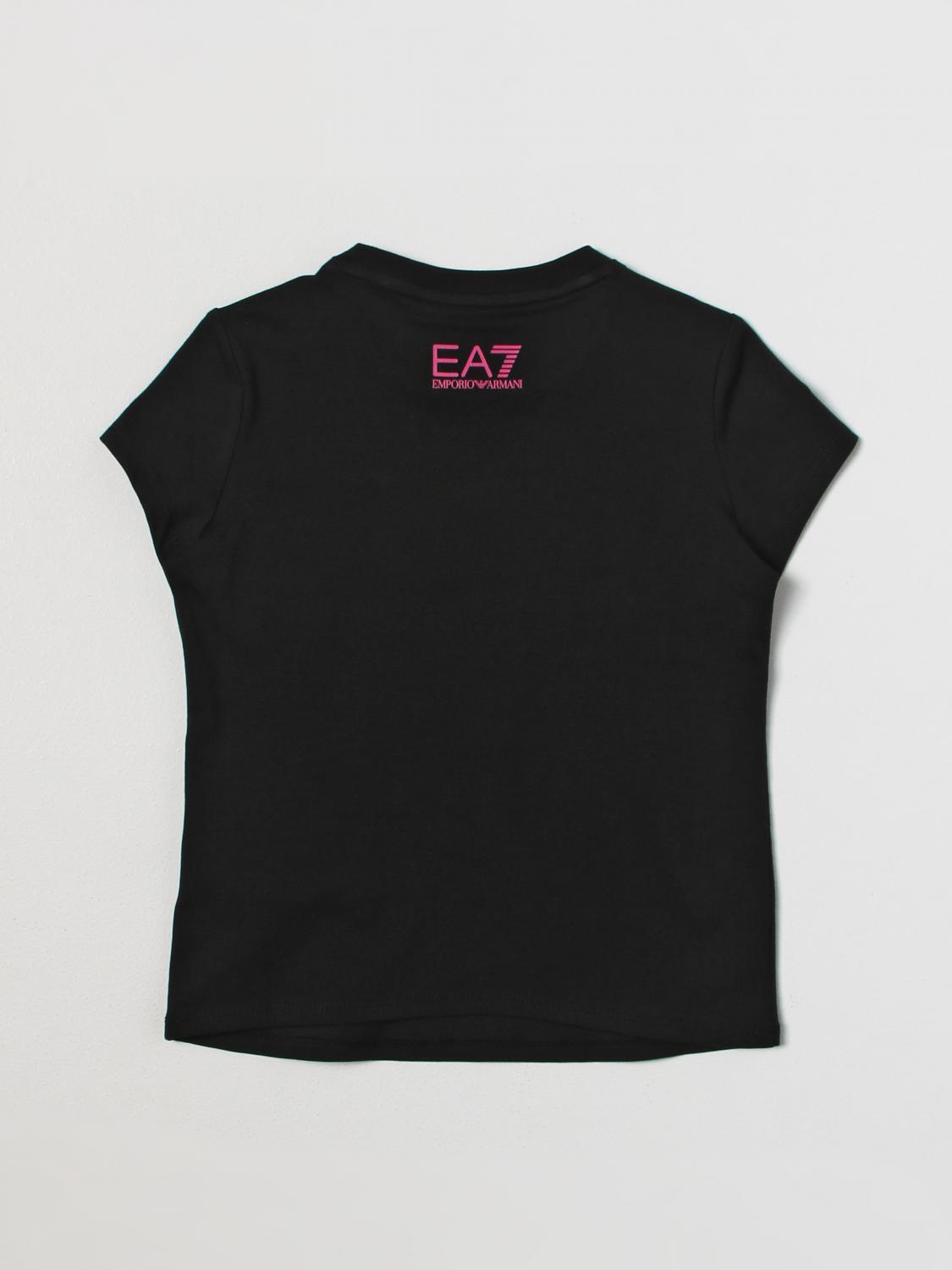 EA7 CAMISETA: Camisetas niños Ea7, Negro - Img 2