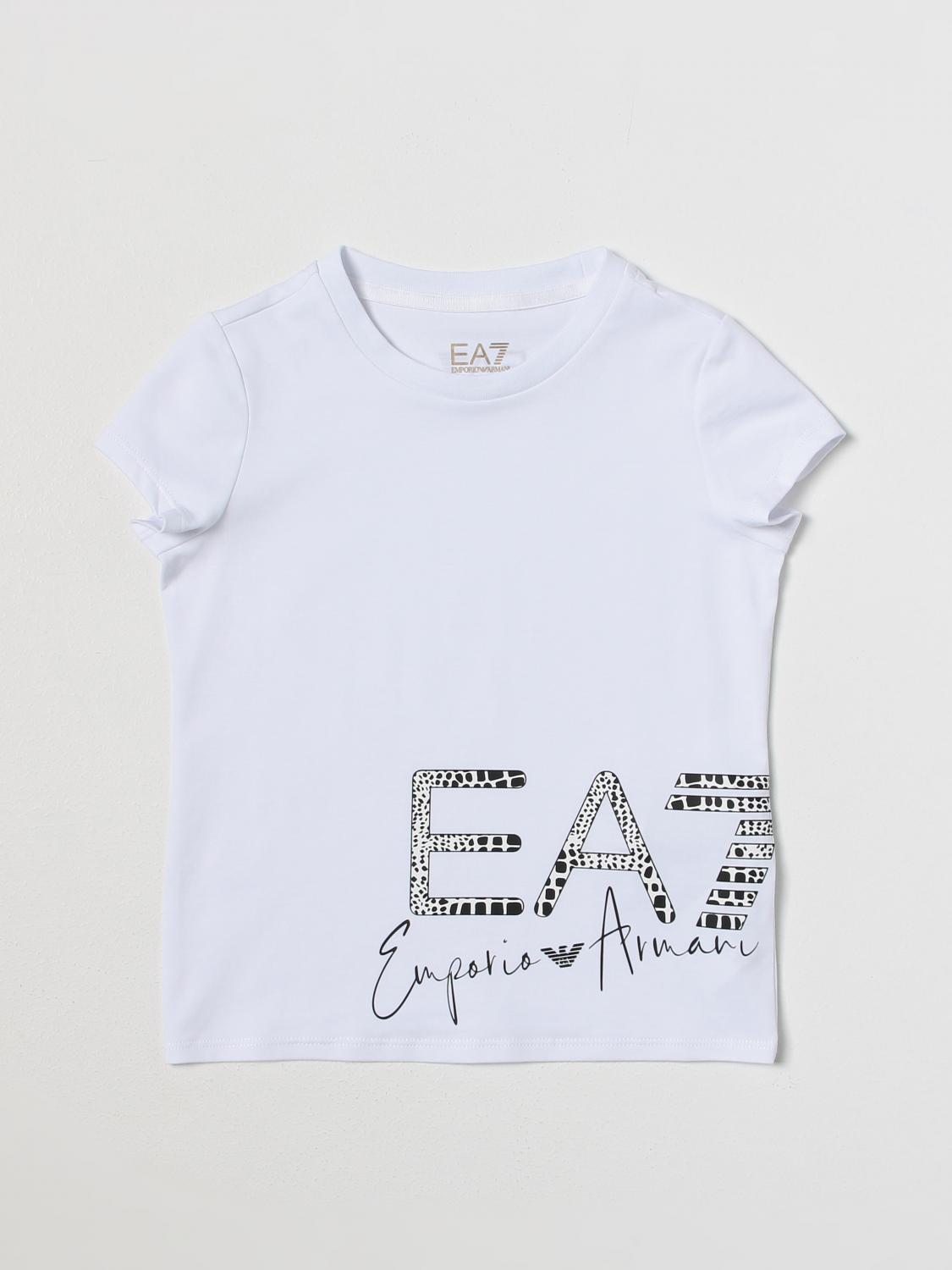 EA7 CAMISETA: Camisetas niños Ea7, Blanco - Img 1