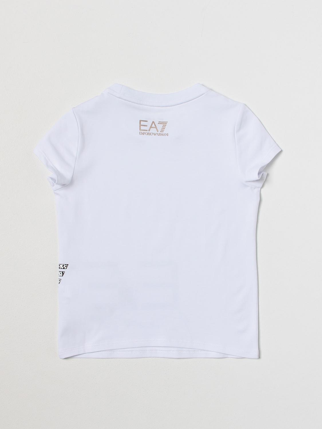 EA7 CAMISETA: Camisetas niños Ea7, Blanco - Img 2