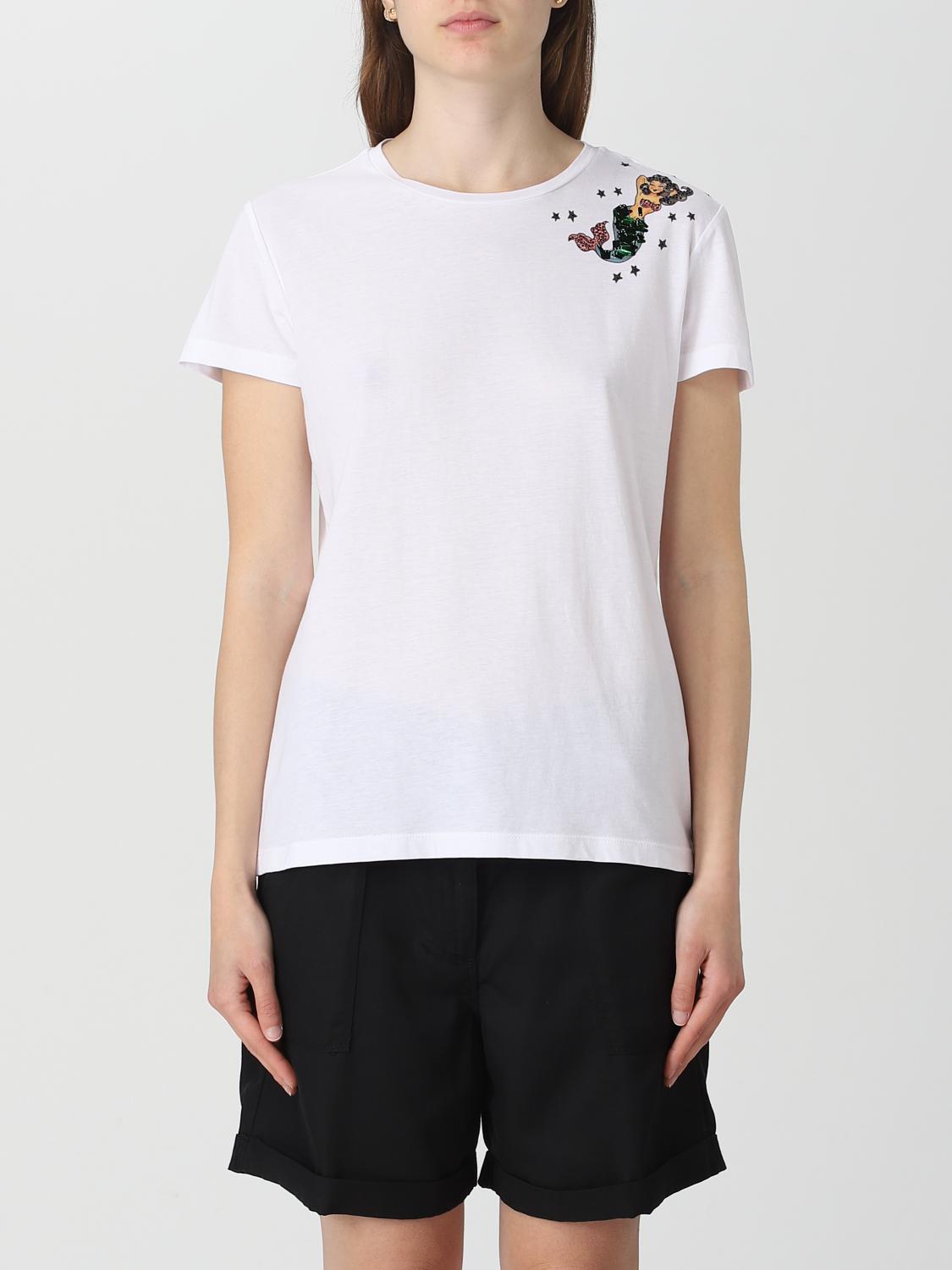 PATRIZIA PEPE 売れ筋商品|||パトリツィア ペペ Tシャツ トップス レディース T-shirts llic パトリツィア ペペ レディース Tシャツ トップス T-shirt