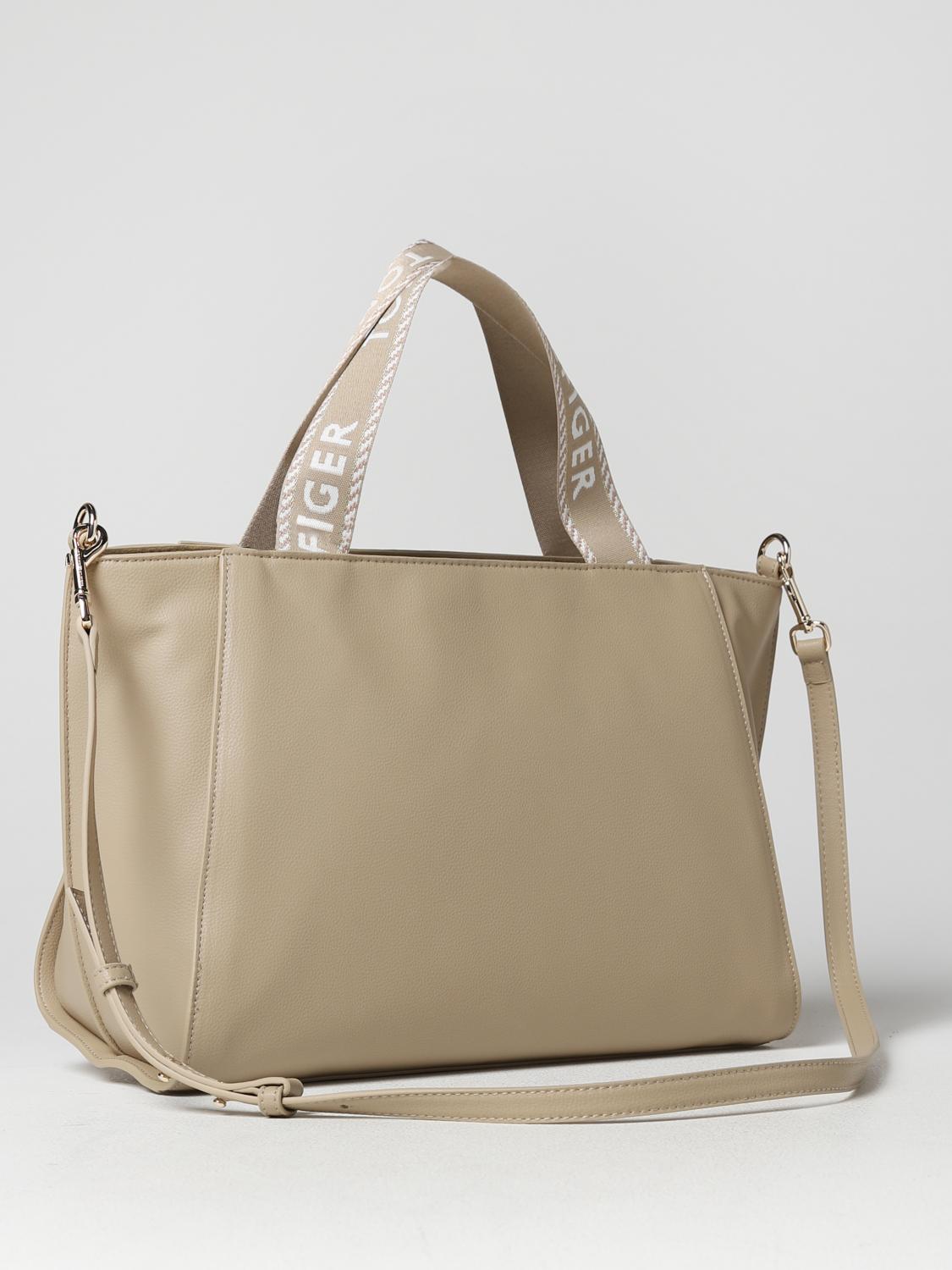 Tommy Hilfiger Nero Poliuretano Woman Shoulder Bag