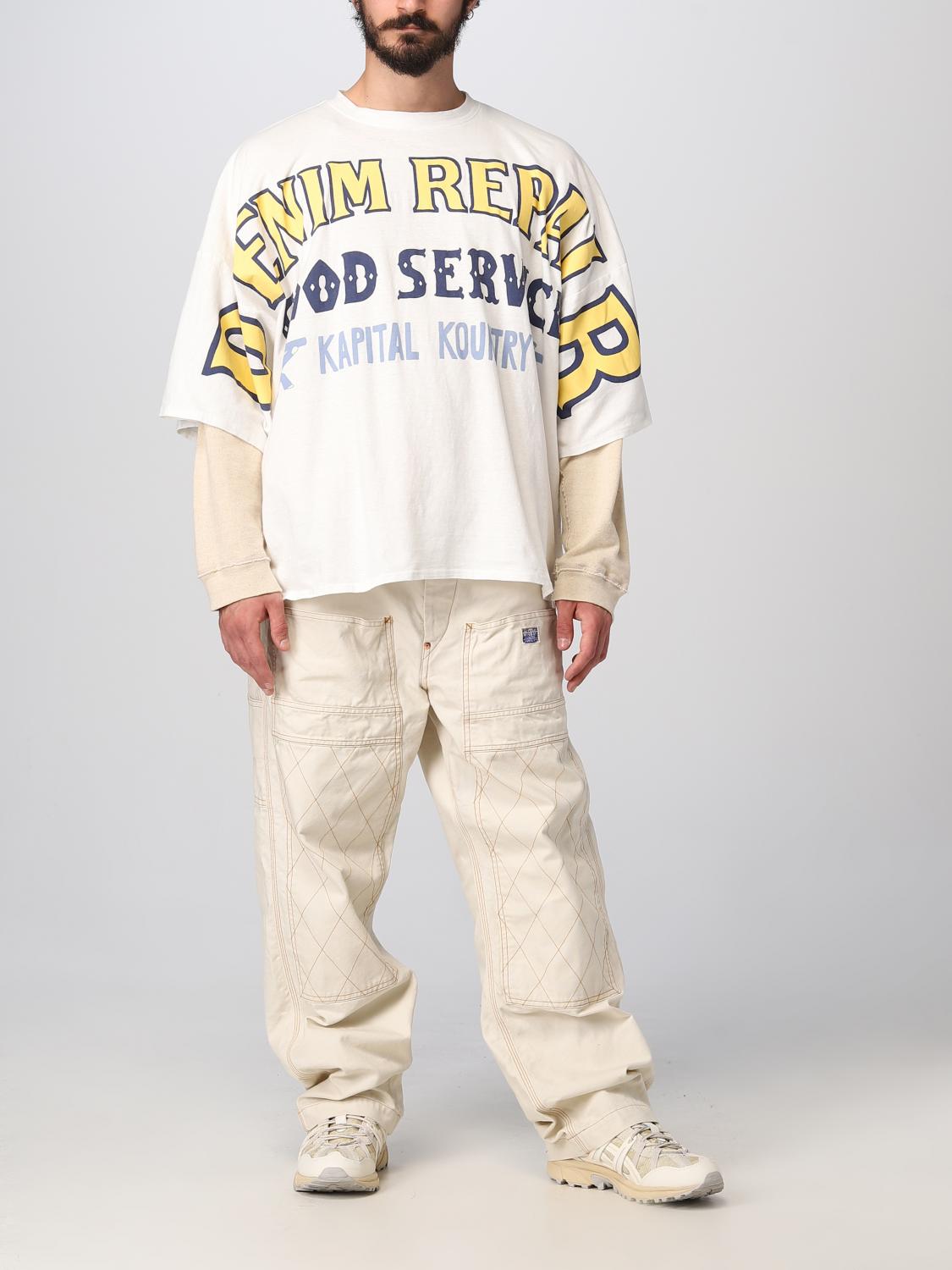 Kapital Tシャツ メンズ - ホワイト | K2303SC036 | GIGLIO.COM