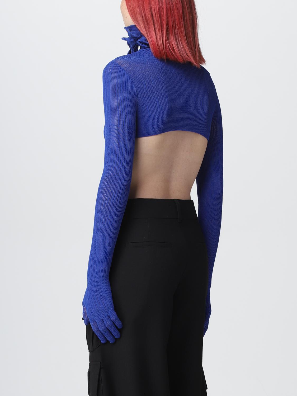 OFF-WHITE TOP: Top mujer Off-white, Azul Oscuro - Img 3