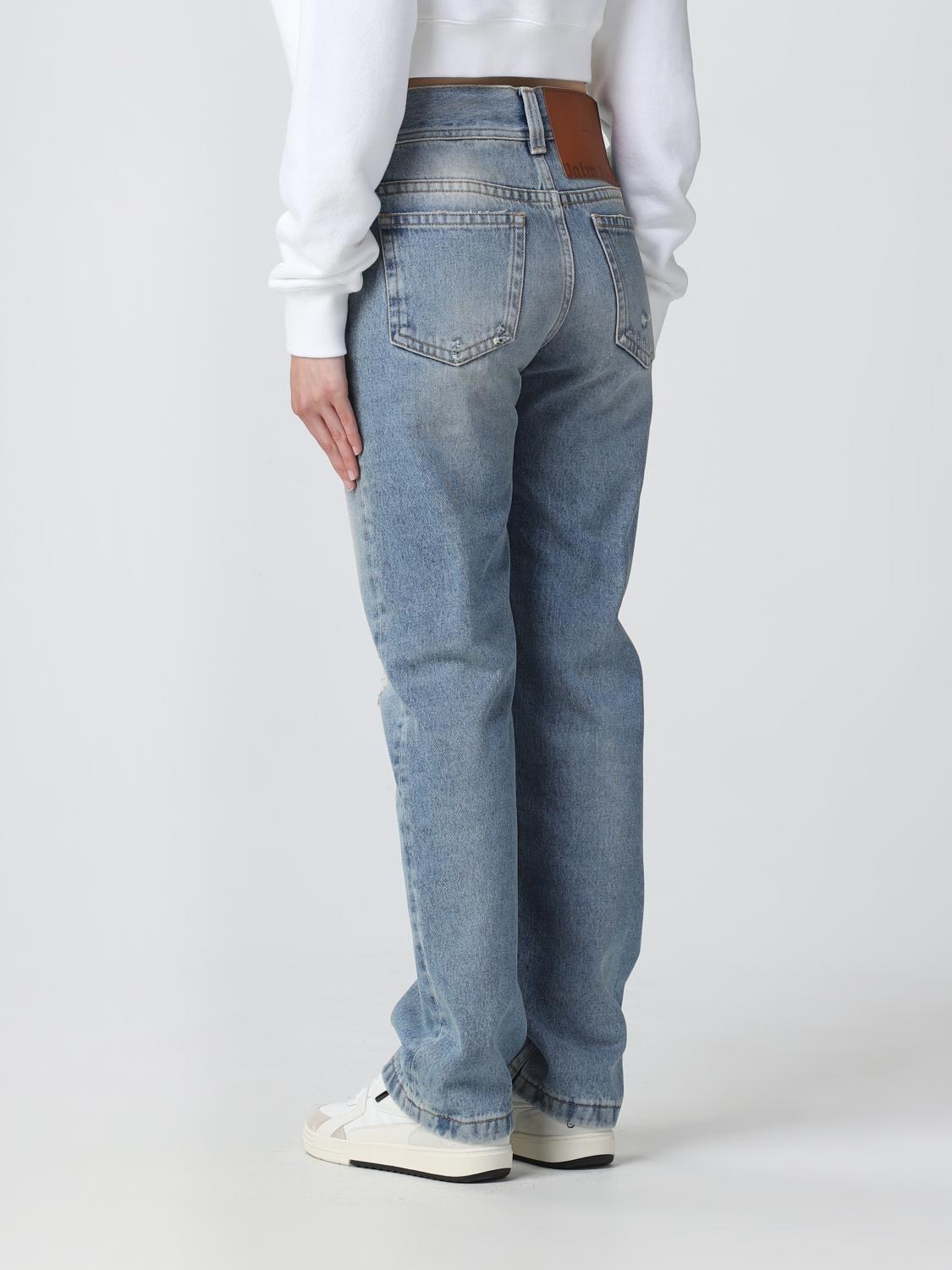 デニム・ジーパン PALM ANGELS Woman Jeans Denim PWYA030S23DEN001 4060 Palm Angels Outlet: Jeans woman - Denim | Palm Angels jeans