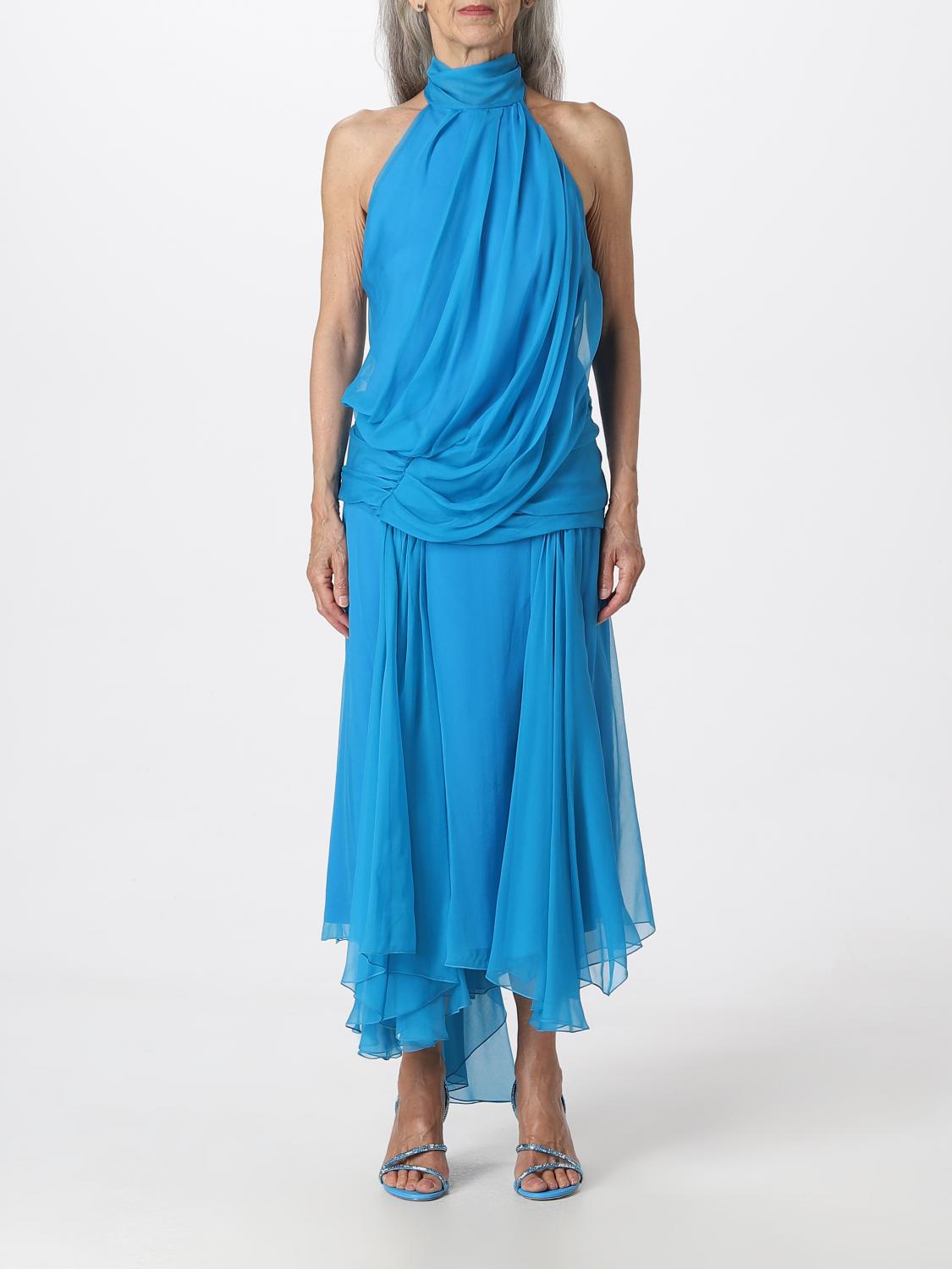 ワンピース A FERRETTI Woman Dress Turquoise 04450114 0327 Alberta Ferretti Outlet: Dress woman - Turquoise | Alberta