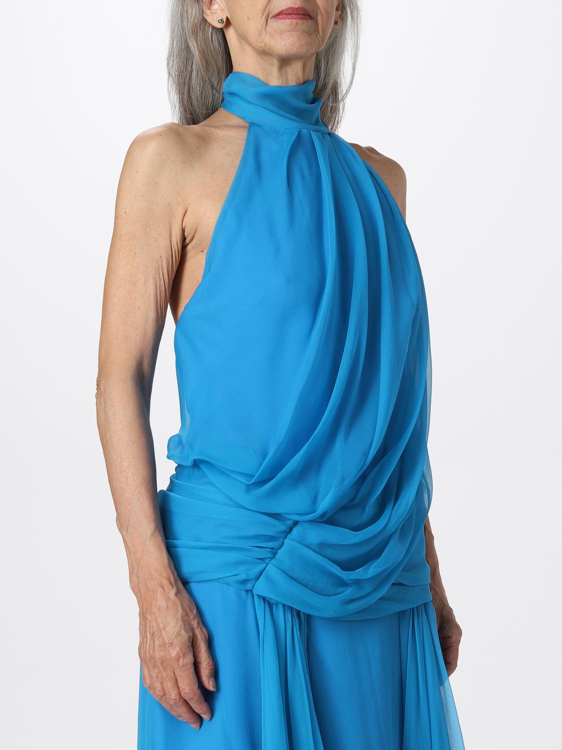 ワンピース A FERRETTI Woman Dress Turquoise 04450114 0327 Alberta Ferretti Outlet: Dress woman - Turquoise | Alberta