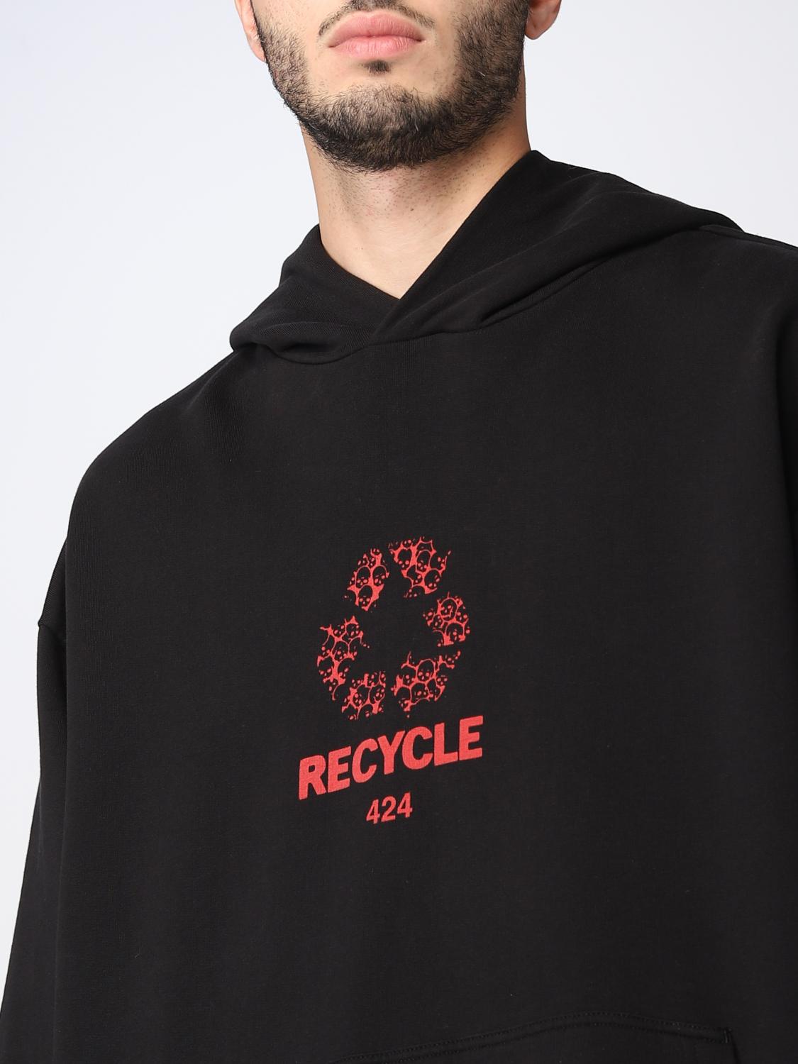 424 SWEATSHIRT: Pullover herren 424, Schwarz - Img 4
