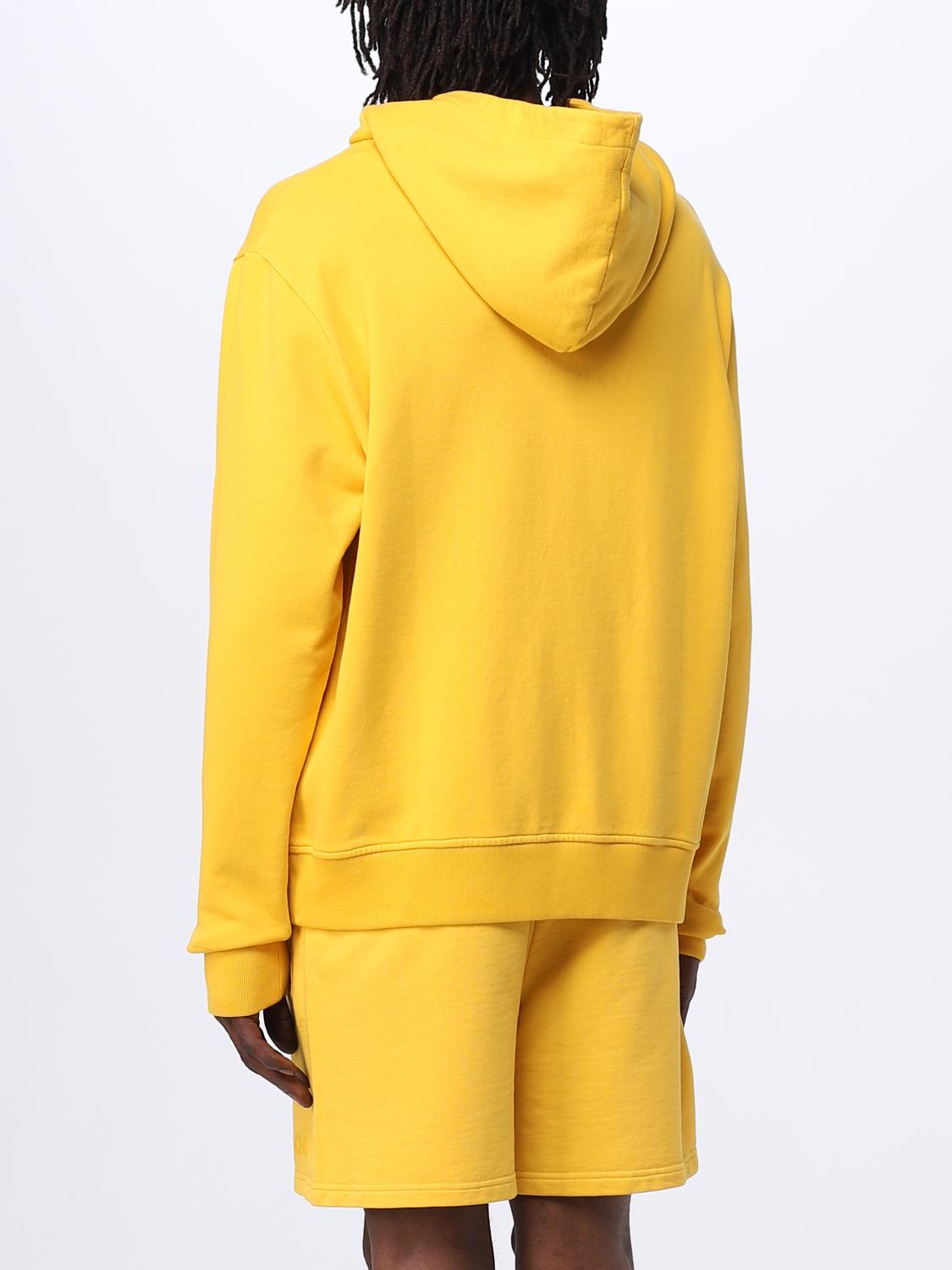 424 SWEATSHIRT: Sweater men 424, Yellow - Img 3