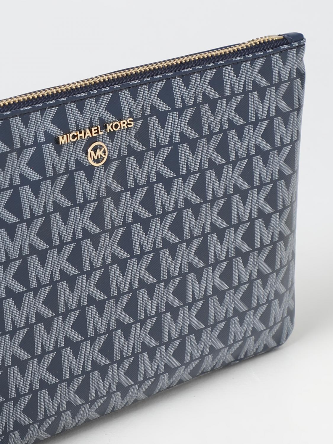 MICHAEL KORS CLUTCH: Clutch mujer Michael Kors, Azul Oscuro - Img 3