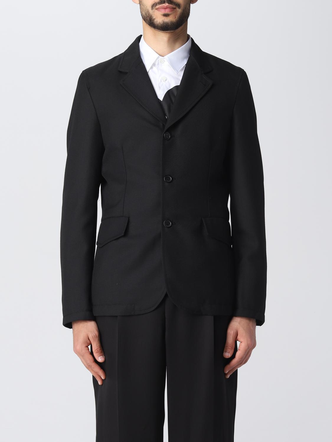 COMME DES GARÇONS SHIRT: Jacket men Black Comme Des Garçons