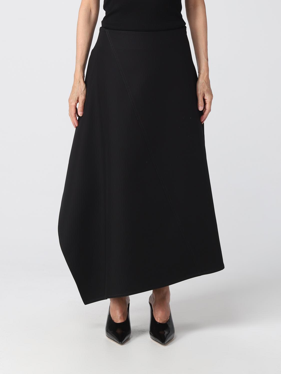 BOTTEGA VENETA FALDA: Falda mujer Bottega Veneta, Negro - Img 1