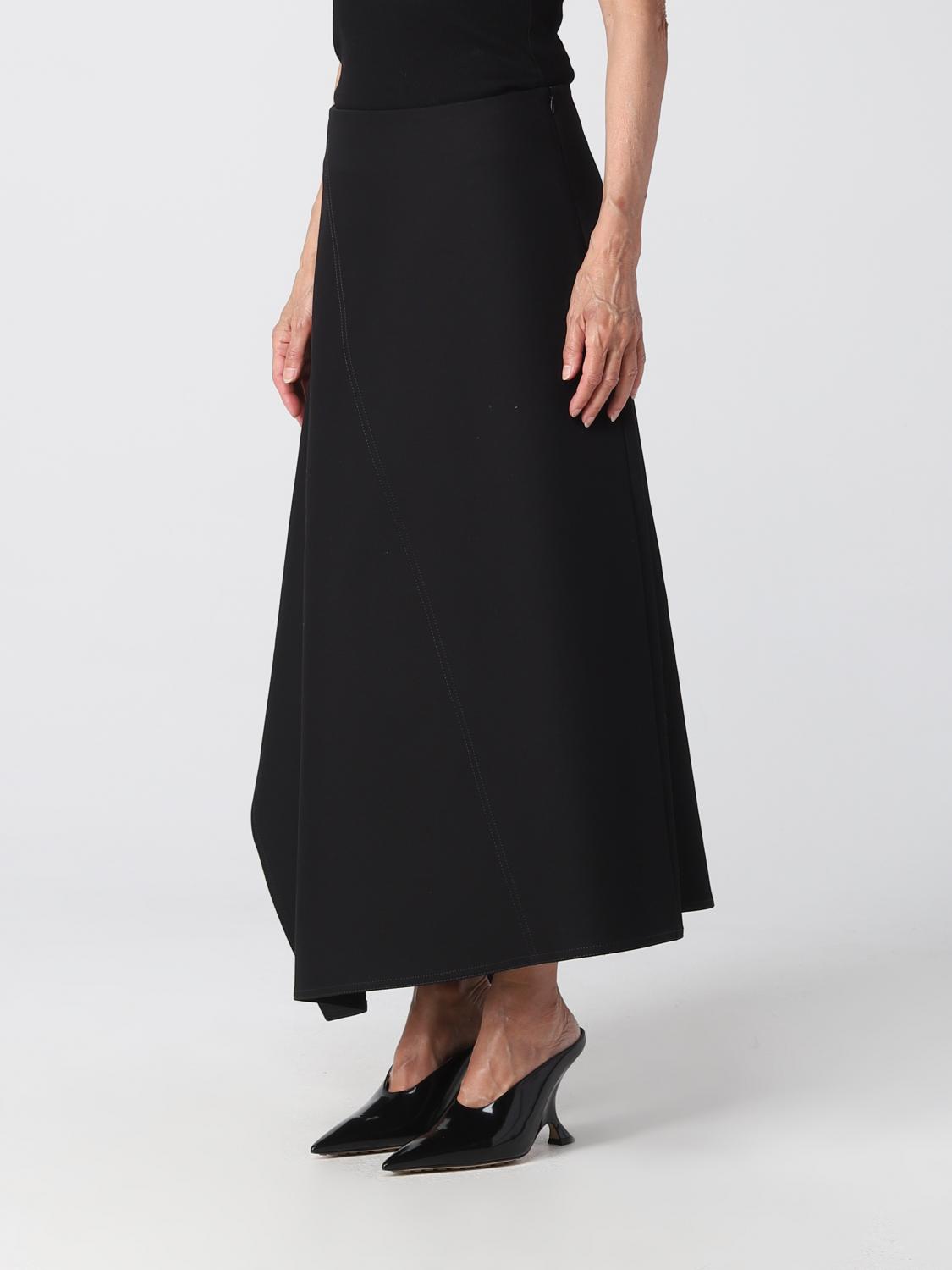 BOTTEGA VENETA FALDA: Falda mujer Bottega Veneta, Negro - Img 4