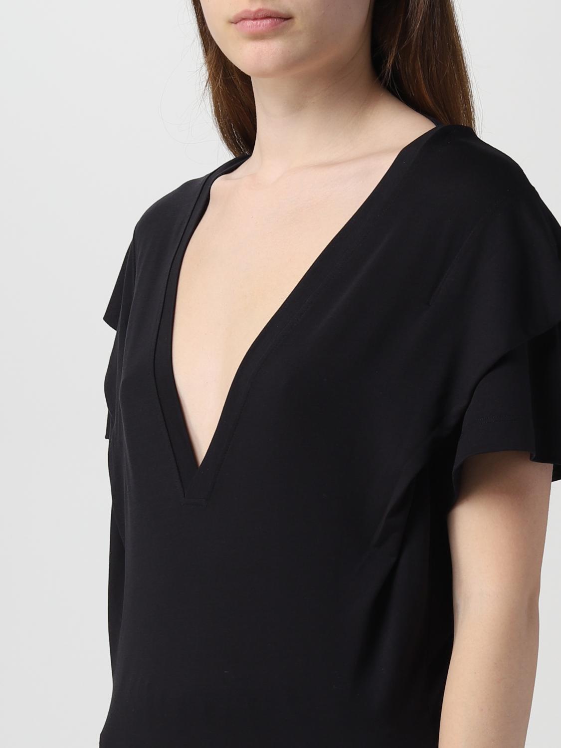 IRO T-SHIRT: T-shirt damen Iro, Schwarz - Img 3