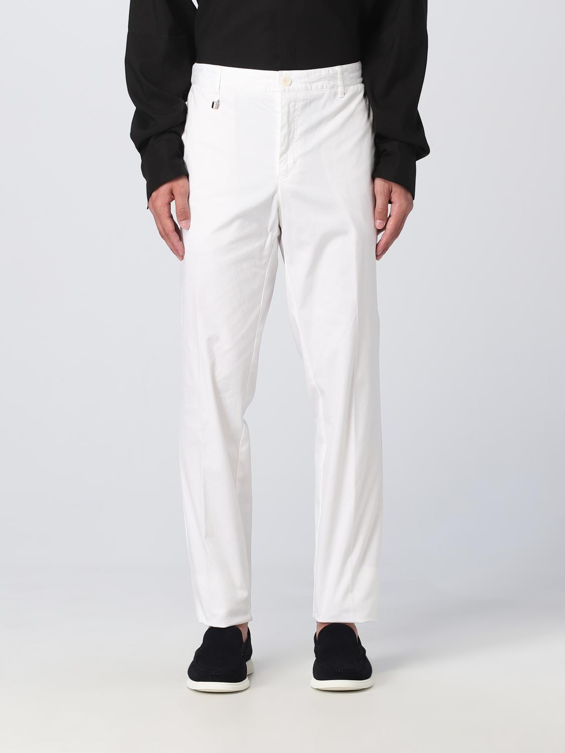 BOSS PANTS: Pants men Boss, White - Img 1