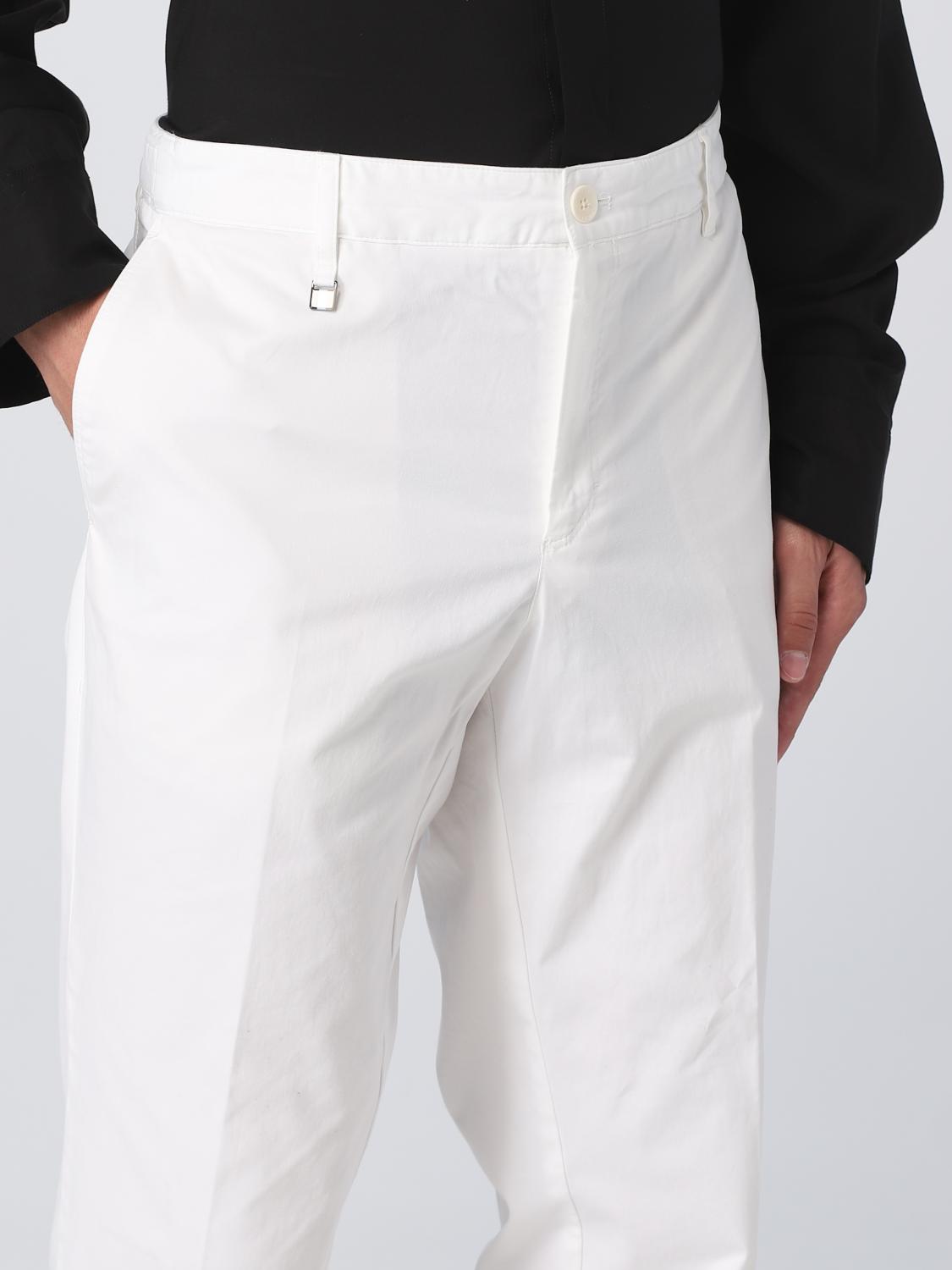 BOSS PANTS: Pants men Boss, White - Img 3