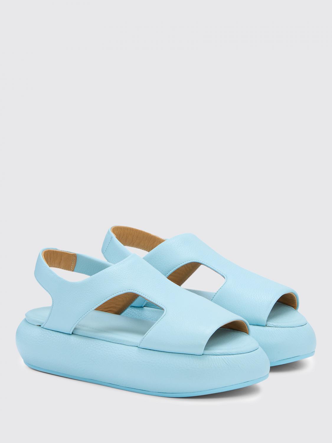 MARSÈLL FLAT SANDAL: Flat sandals woman Marsell, Blue - Img 2