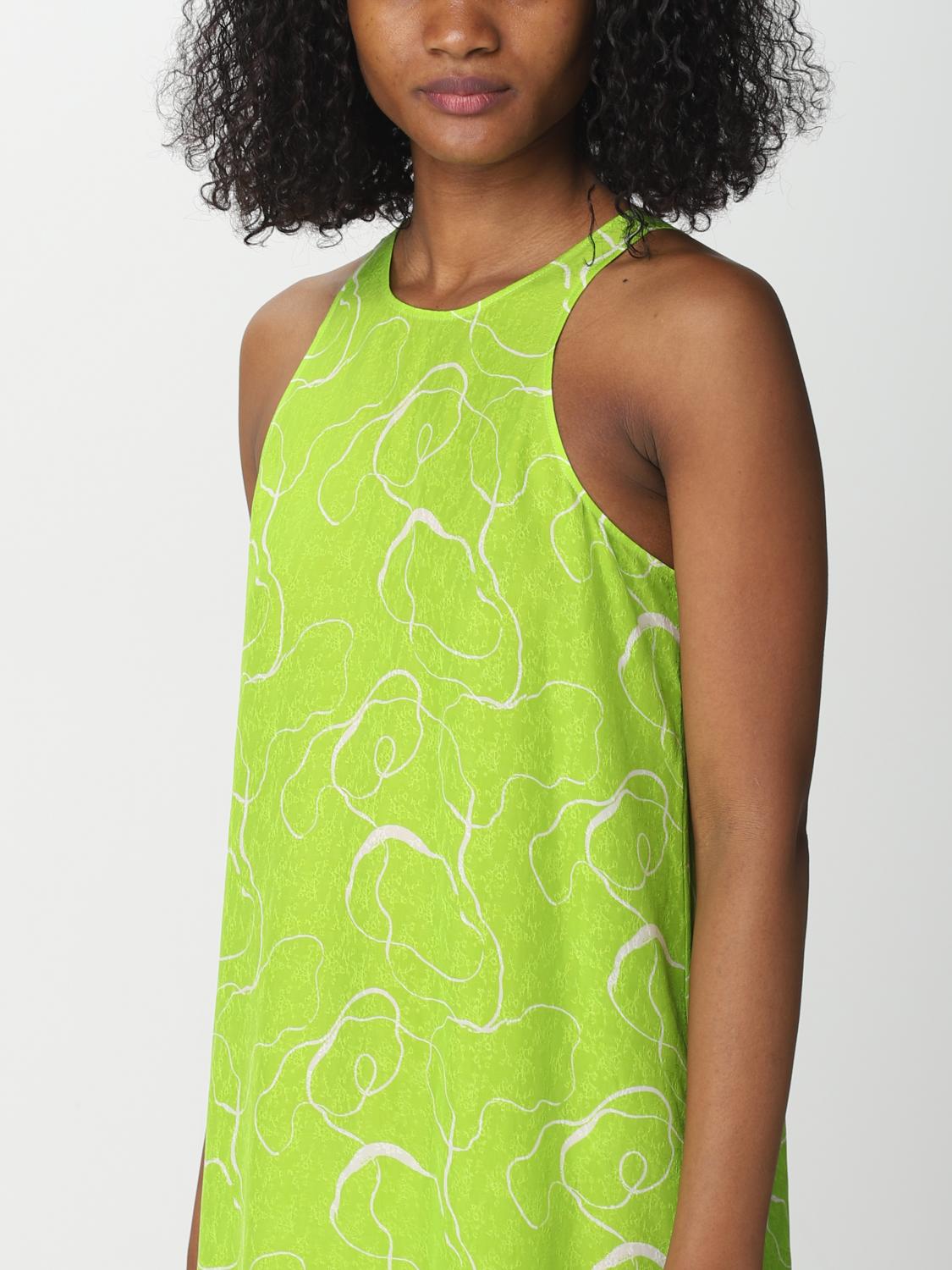 ALYSI ドレス: ドレス レディース Alysi, ライム - Img 3