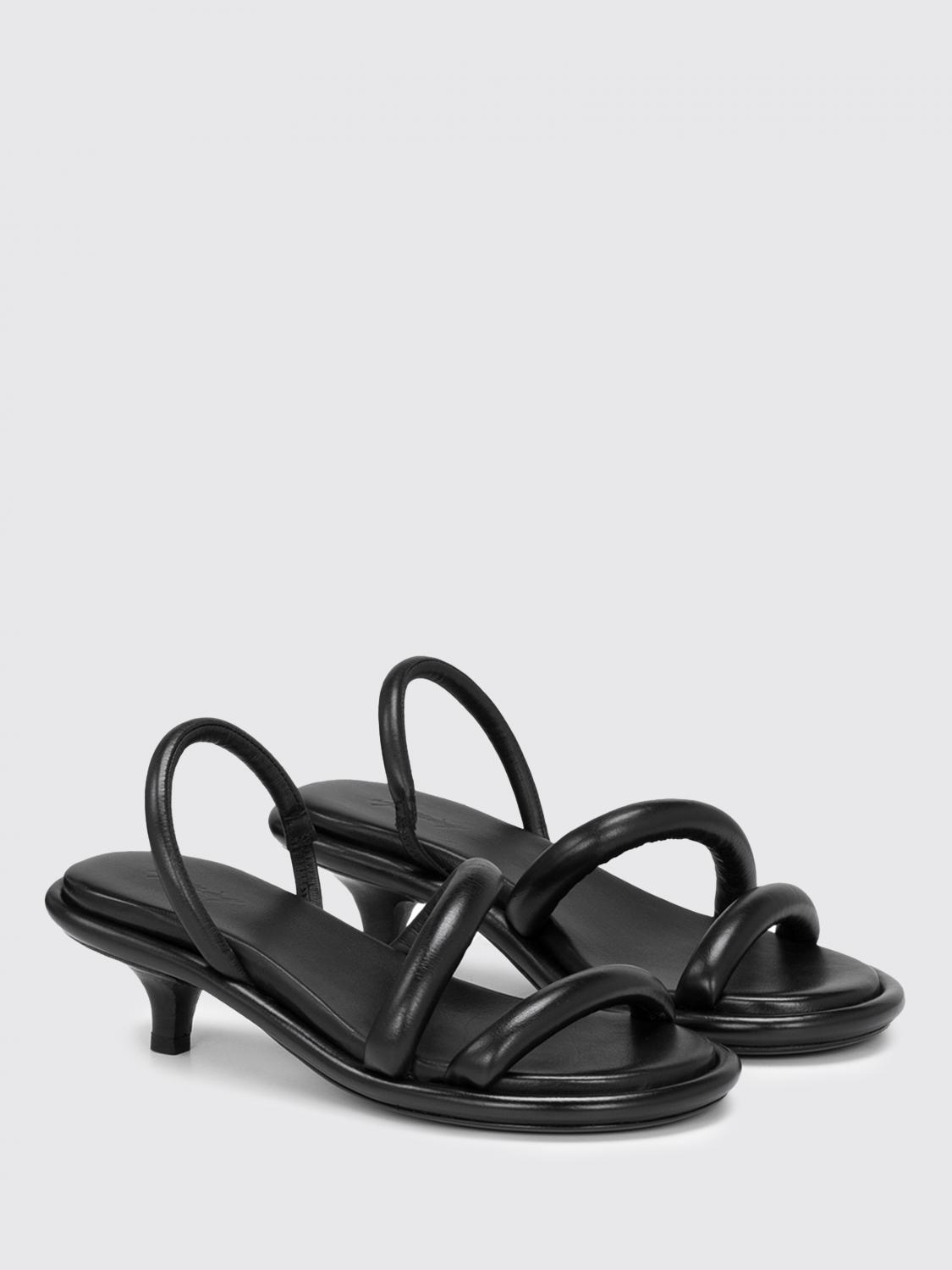 MARSÈLL FLAT SANDAL: Flat sandals woman Marsell, Black - Img 2